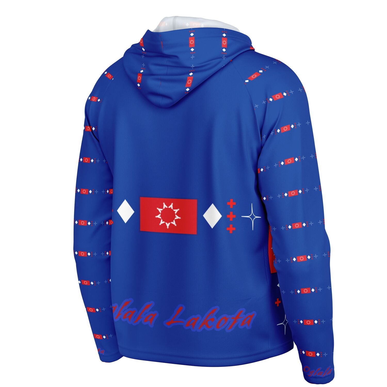 Oglala Sioux Tribe Logo Performance Hoodie - AOP