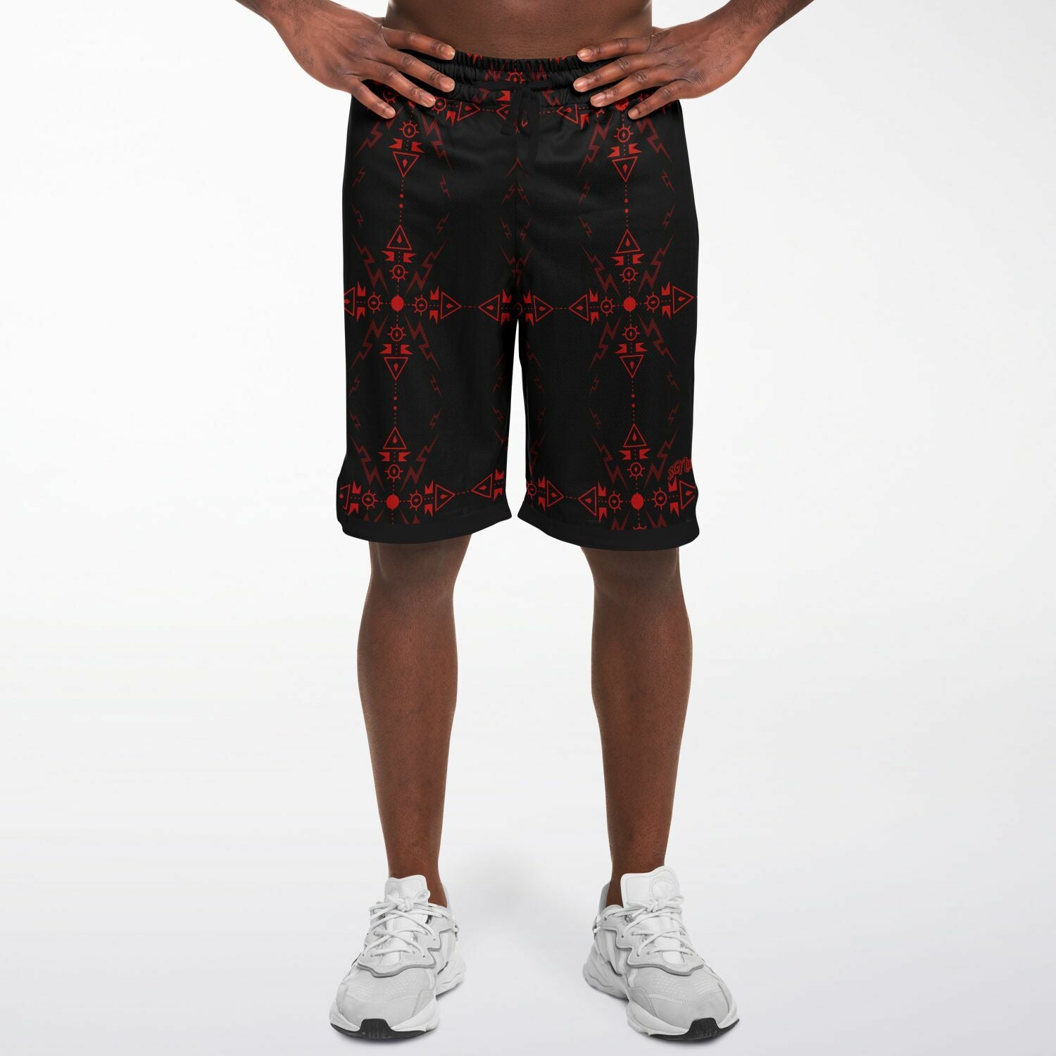 $NiieihiiNookei Basketball Short Rib - AOP