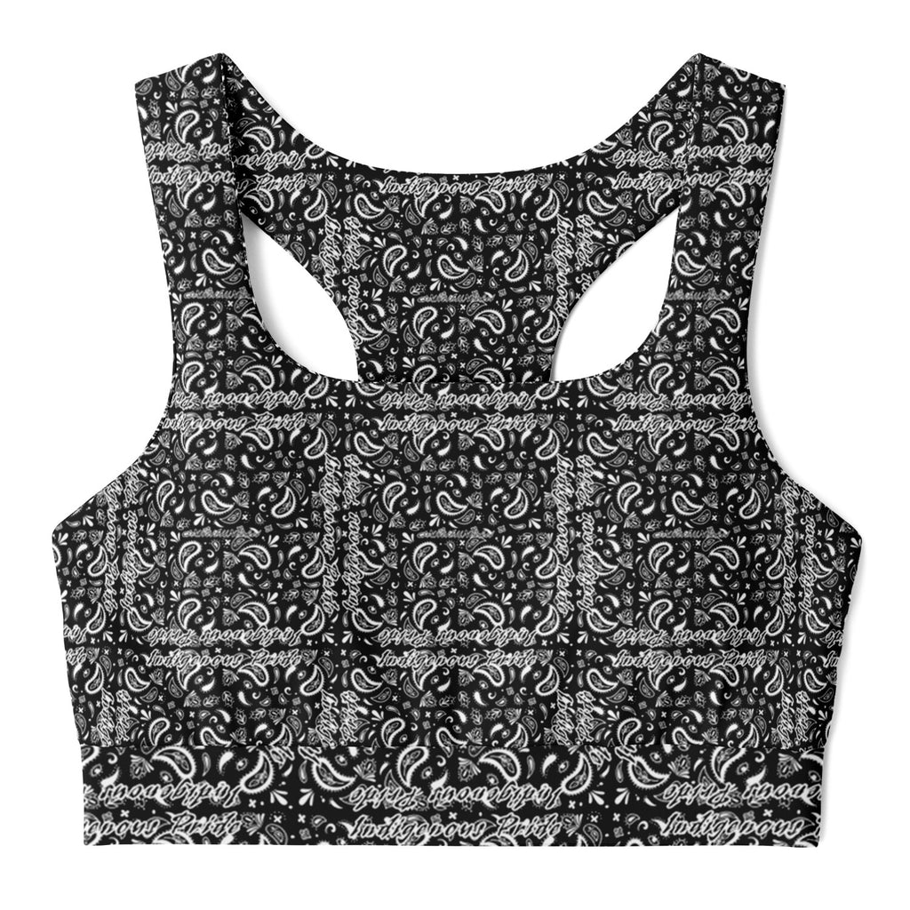 $NiieihiiNookei Padded Sports Bra - AOP