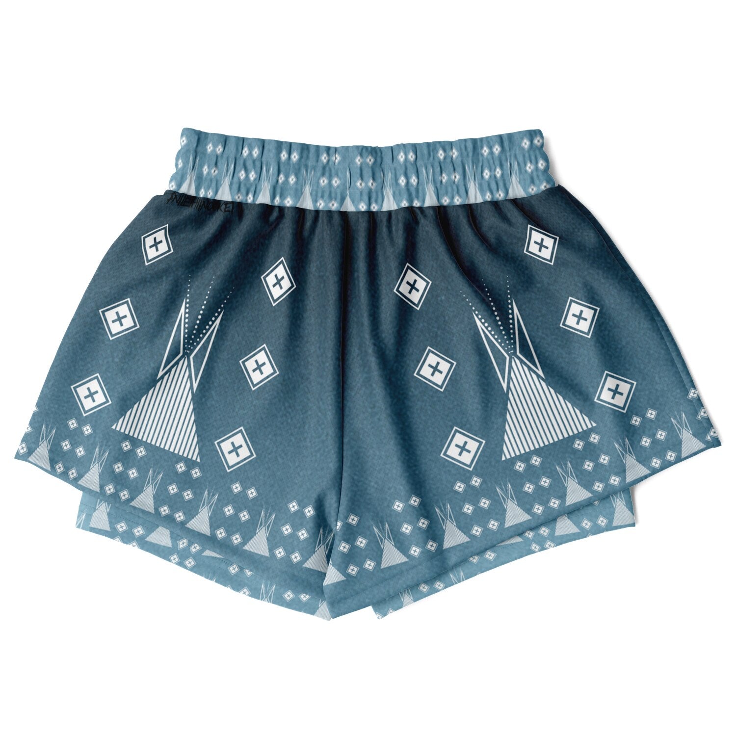 $NiieihiiNookei Women's 2-in-1 Shorts - AOP