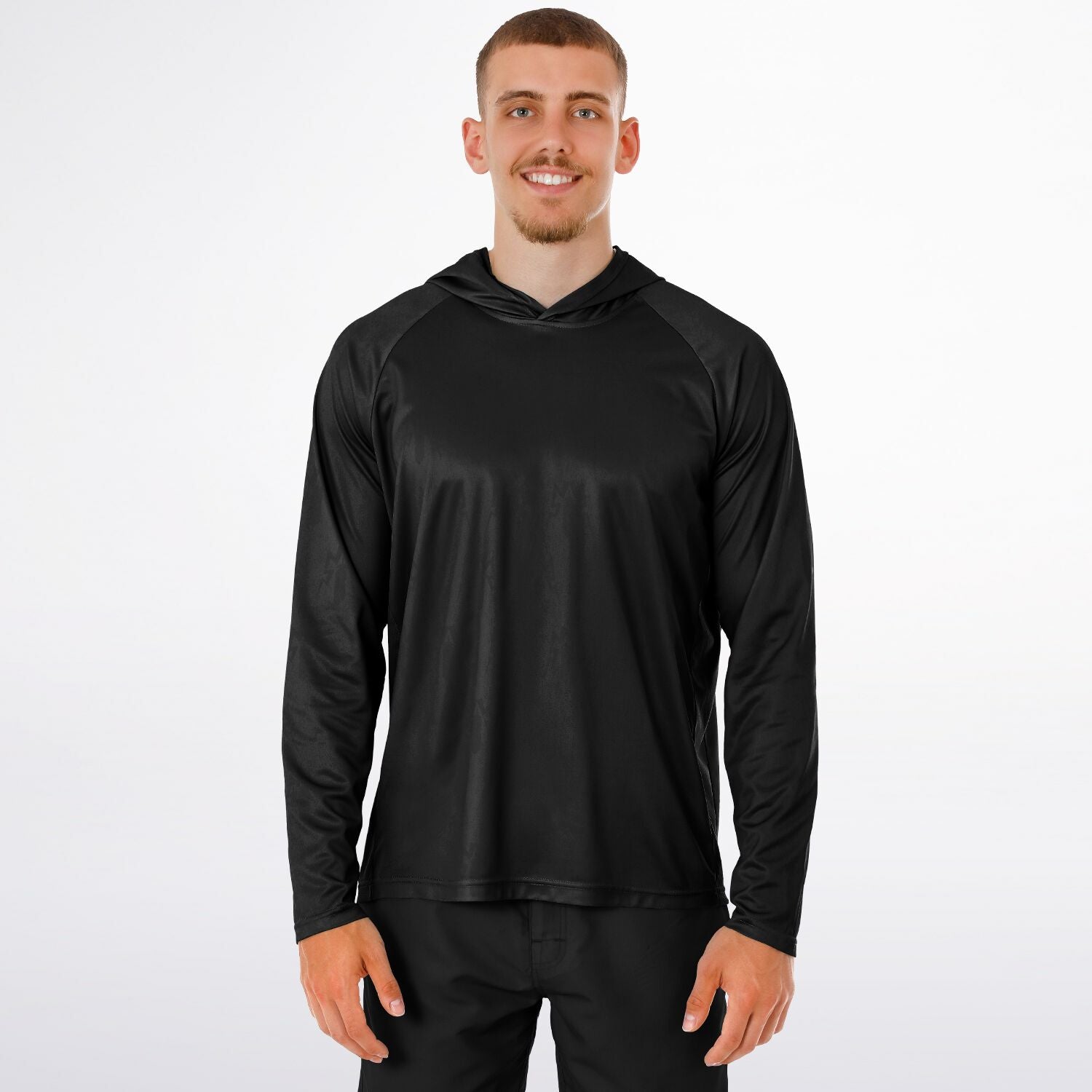 $NiieihiiNookei Fade To Black Performance Hoodie  - AOP