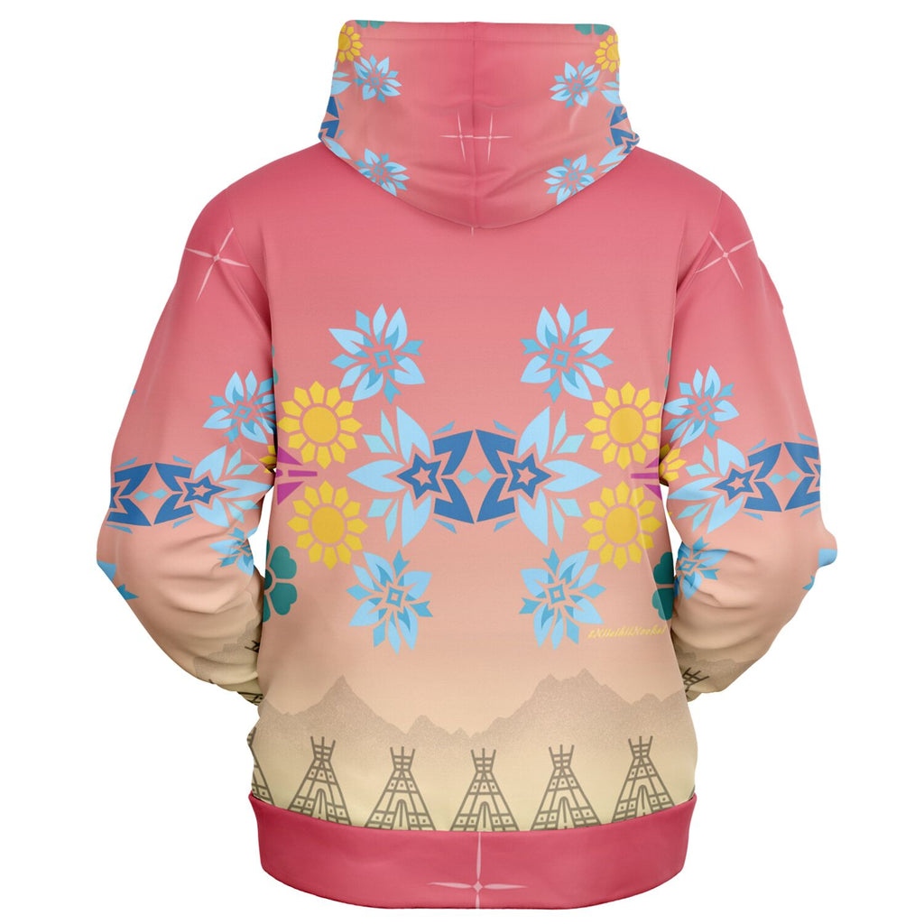 $NiieihiiNookei Fashion Zip-Up Hoodie - AOP