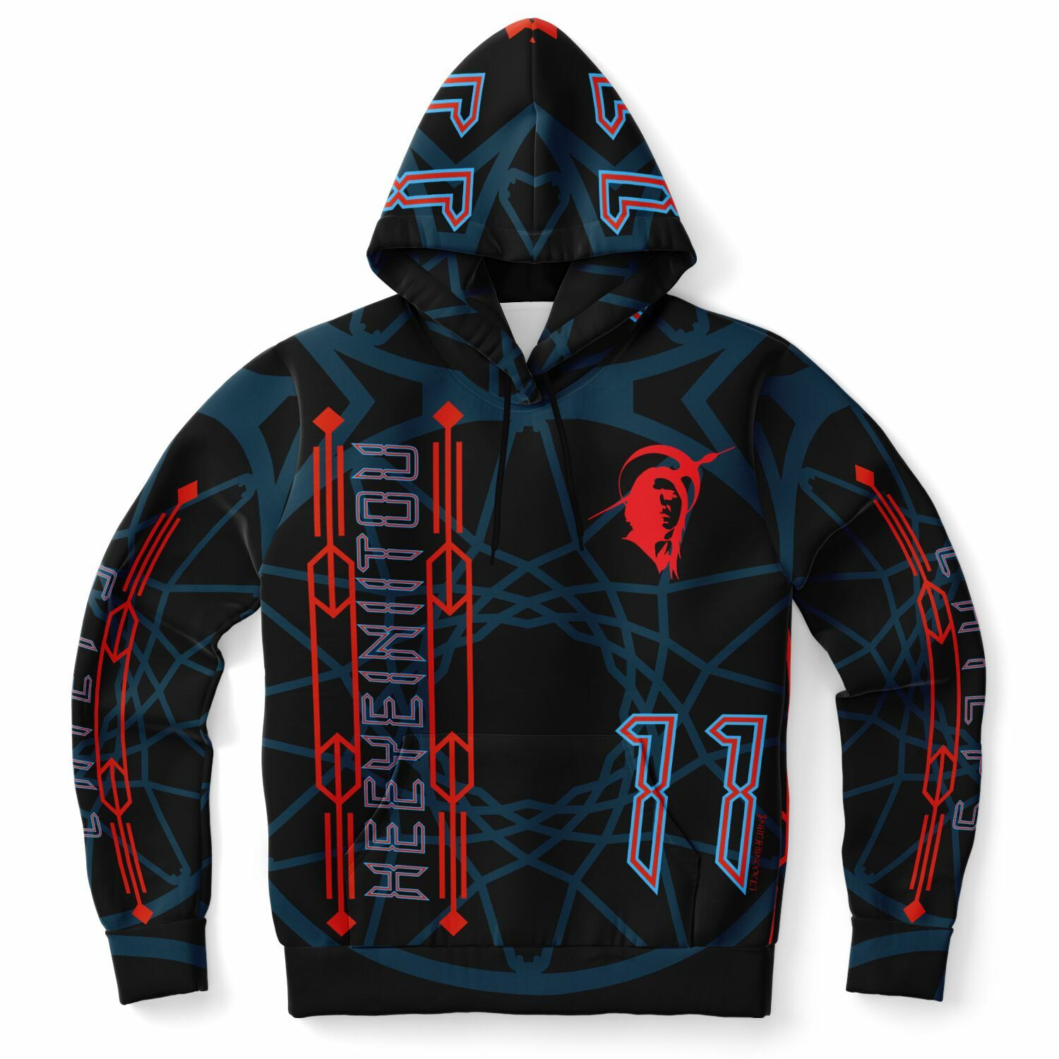 $NiieihiiNookei Athletic Hoodie - AOP