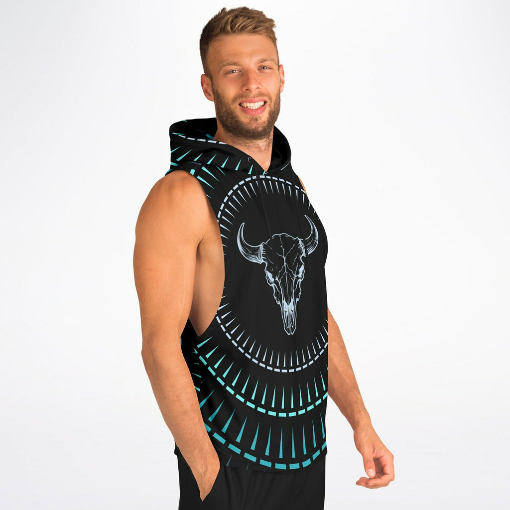 $NiieihiiNookei Athletic Sleeveless Hoodie - AOP