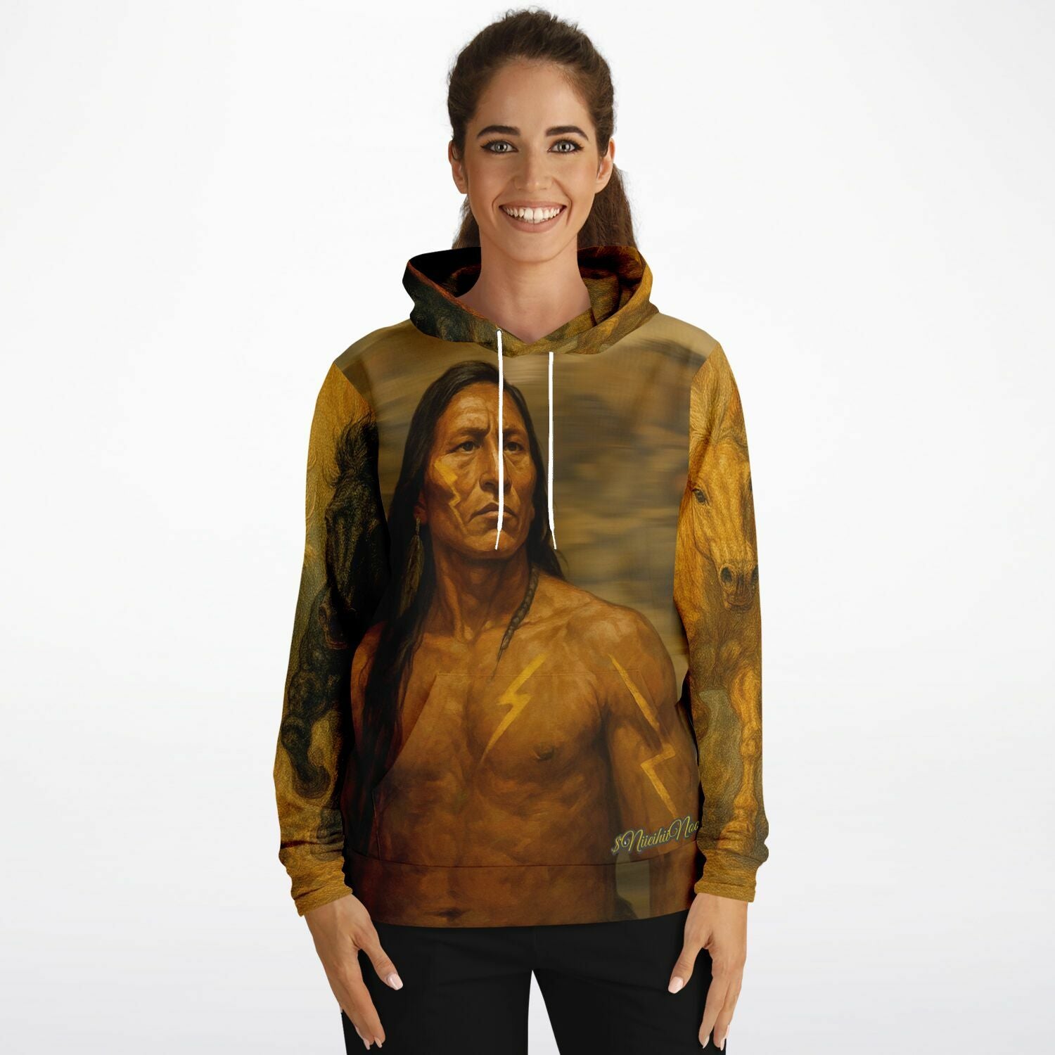$NiieihiiNookei Fashion Hoodie - AOP