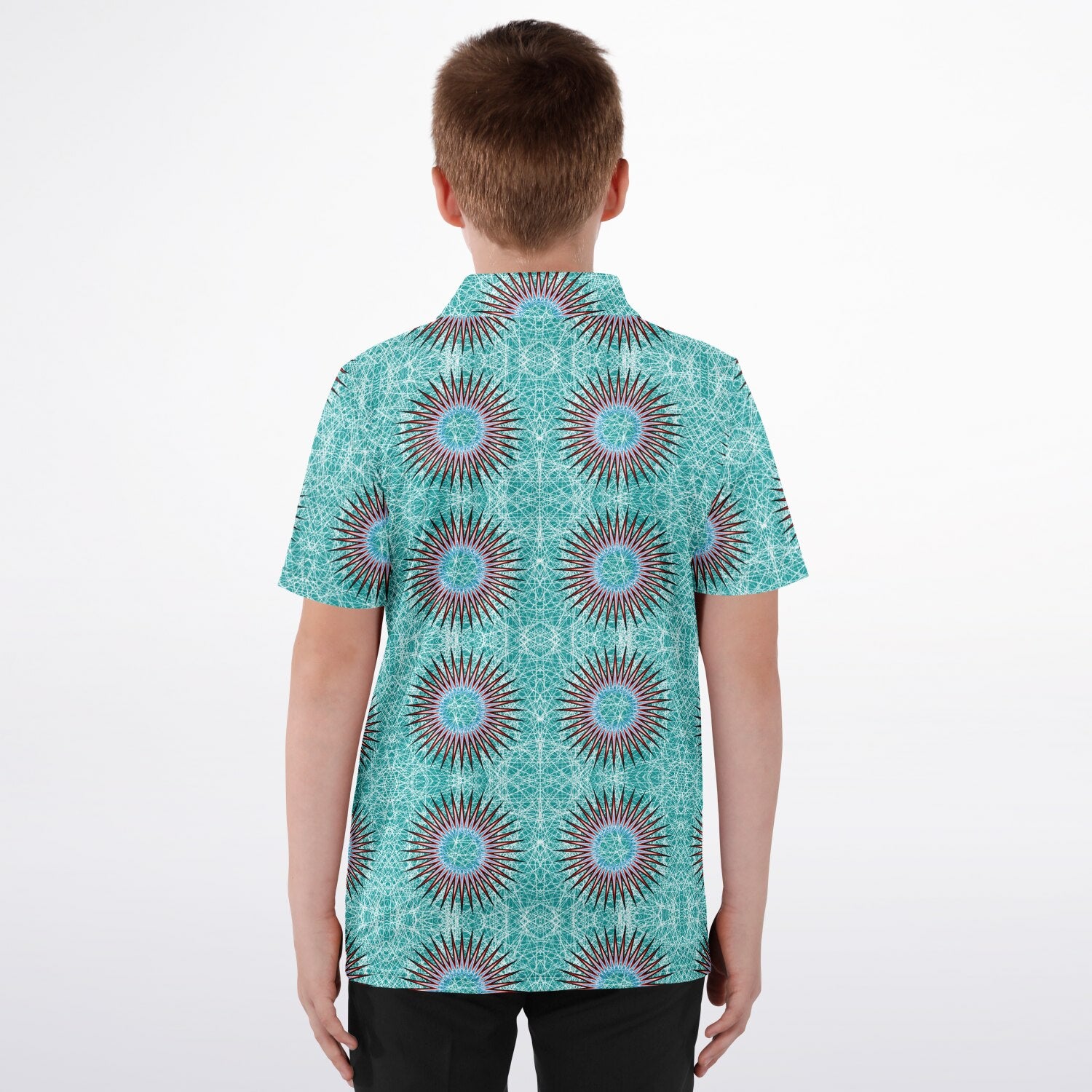 $NiieihiiNookei Kids Polo Shirt - AOP