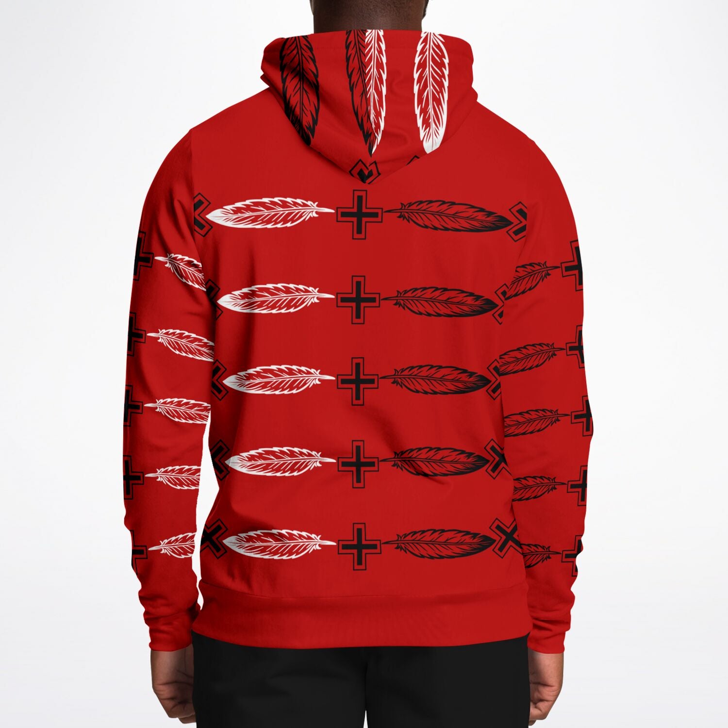 $NiieihiiNookei Athletic Hoodie - AOP