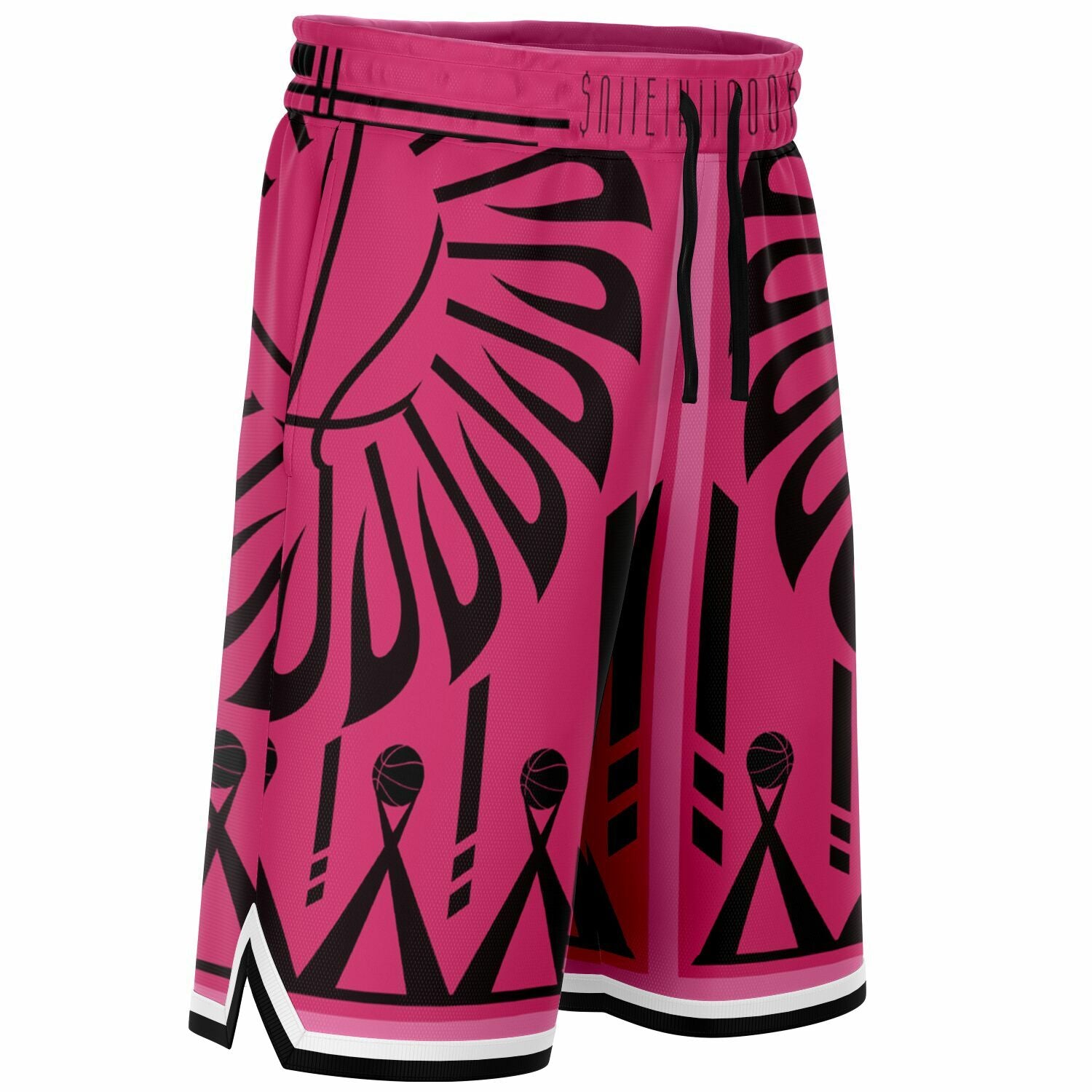 $NiieihiiNookei Basketball Short Rib - AOP