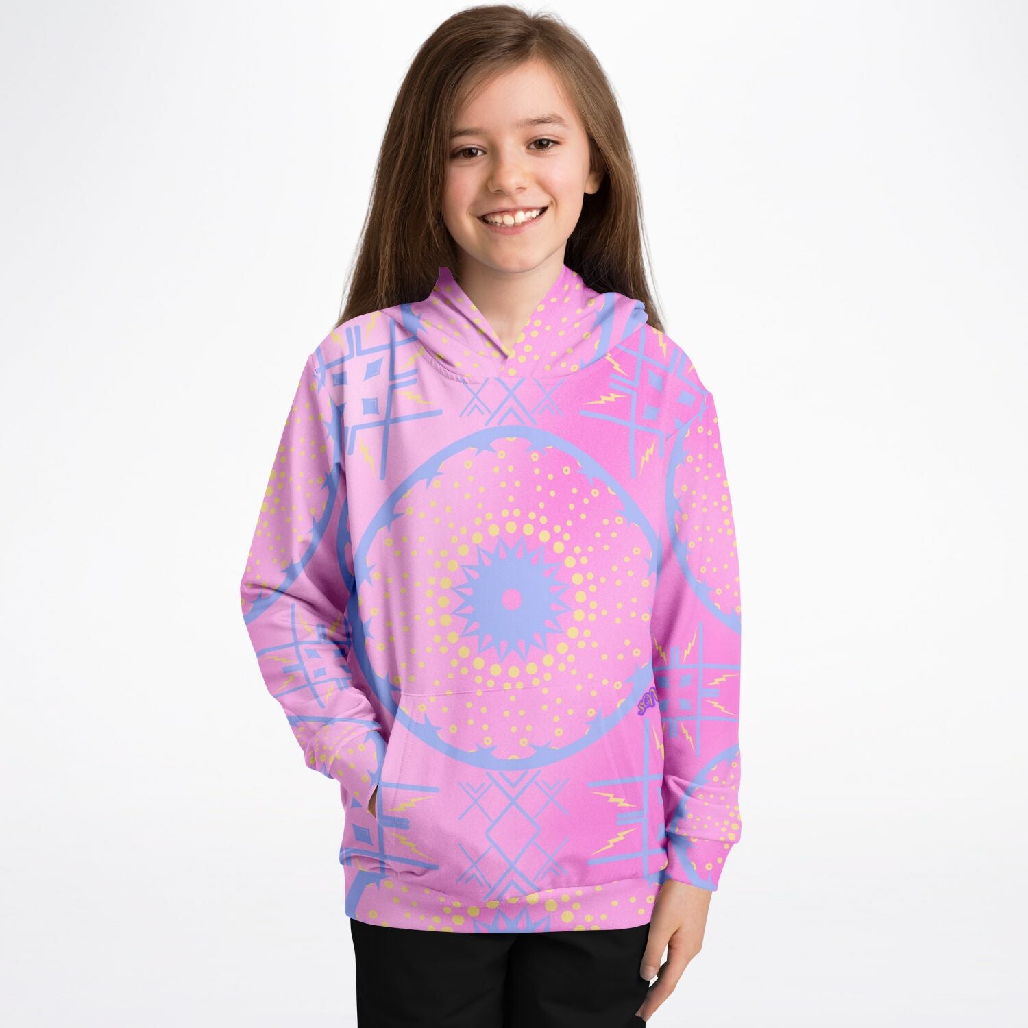 $NiieihiiNookei Fashion Kids Hoodie - AOP
