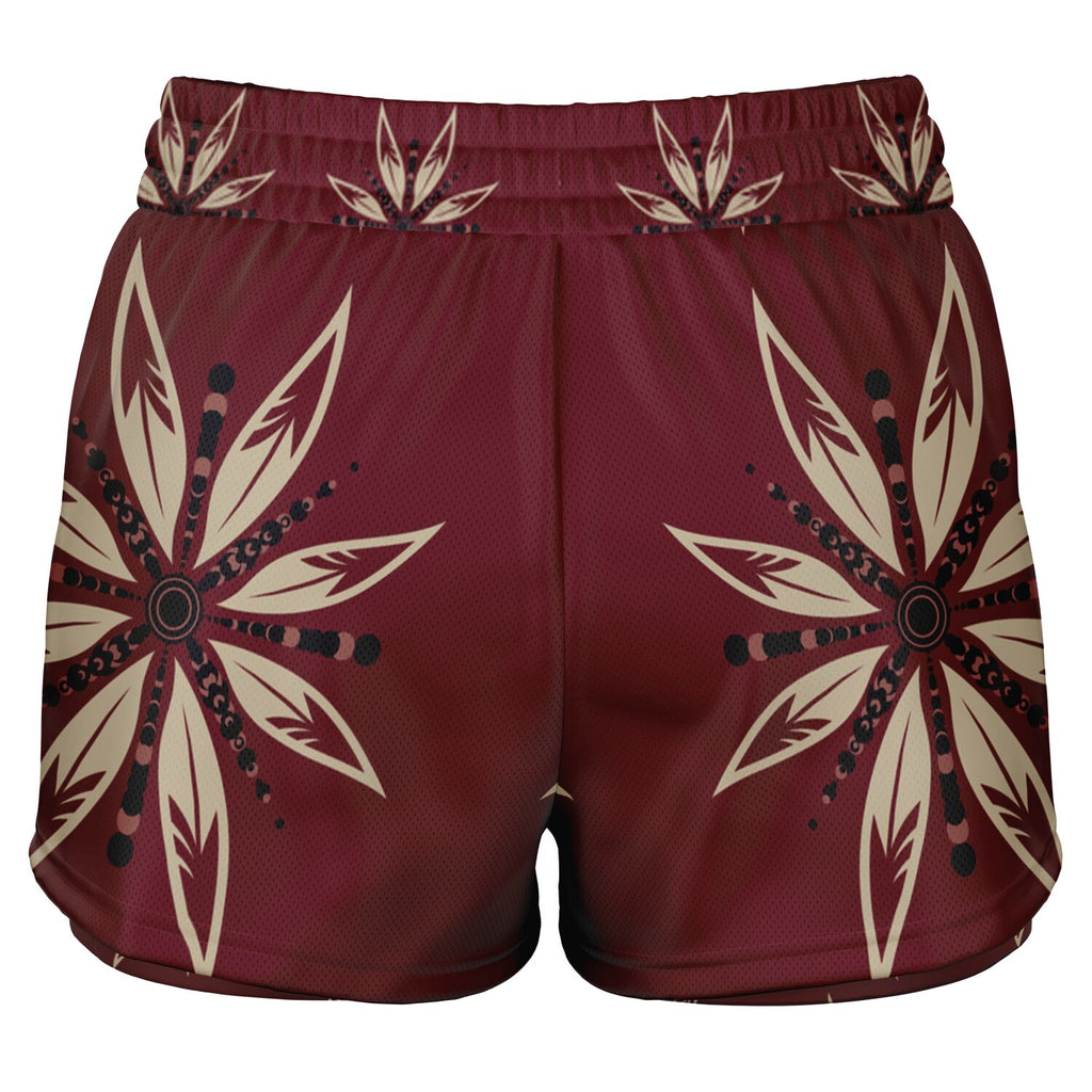 $NiieihiiNookei Women's 2-in-1 Shorts - AOP
