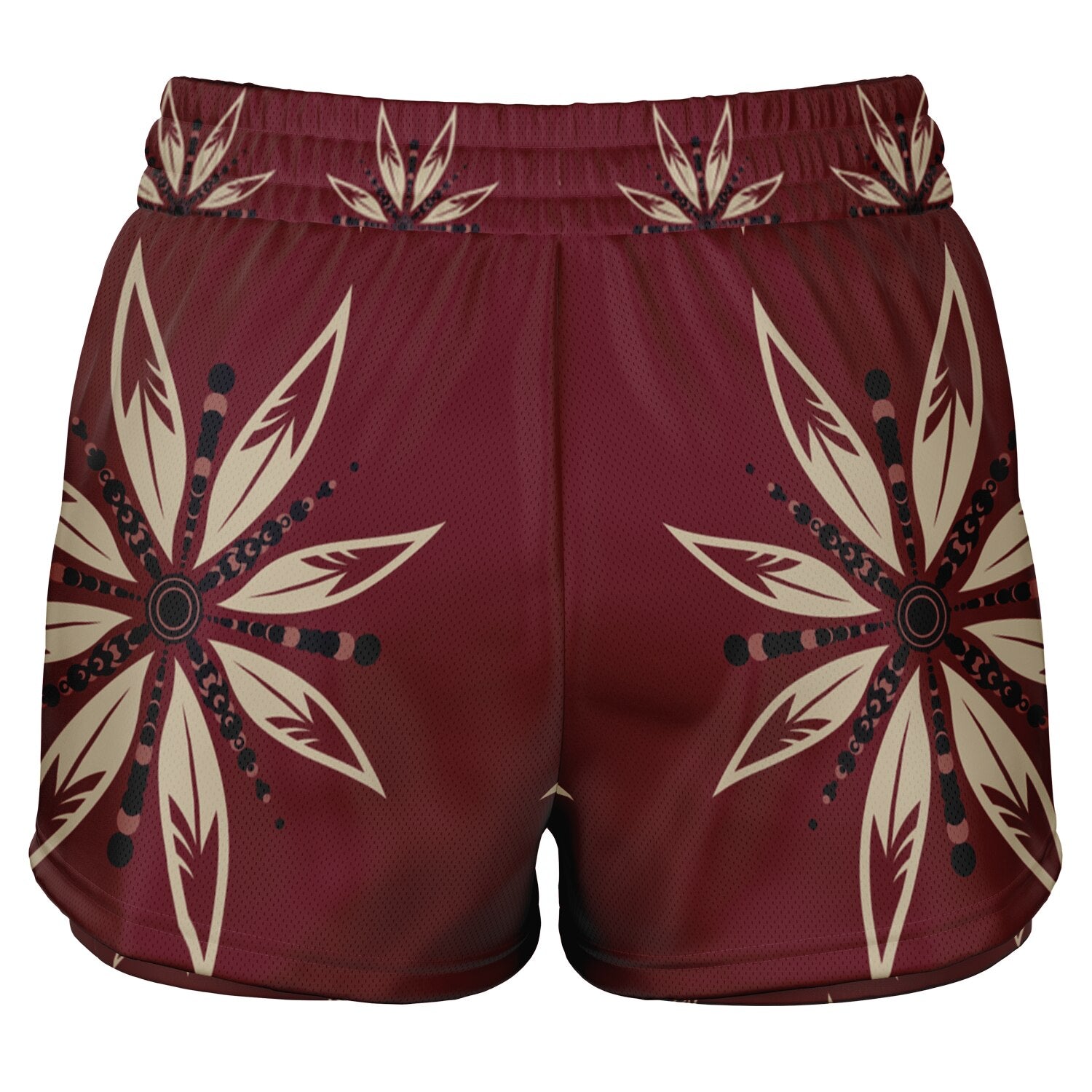 $NiieihiiNookei Women's 2-in-1 Shorts - AOP