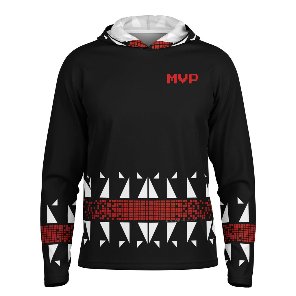 $NIIEIHIINOOKEI MVP BLBH Hooded Performance Shirt - AOP