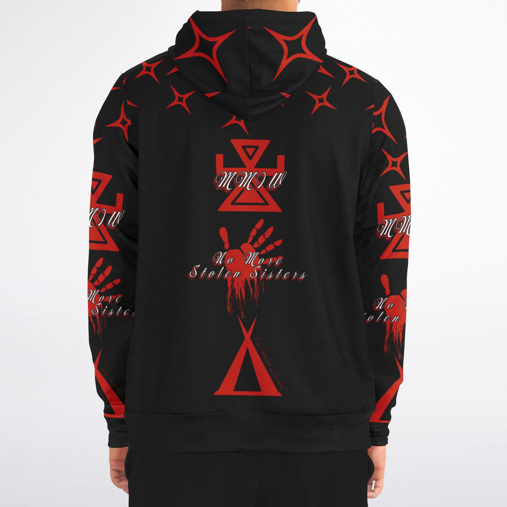 $NiieihiiNookei MMIW Zip-Up Hoodie - AOP