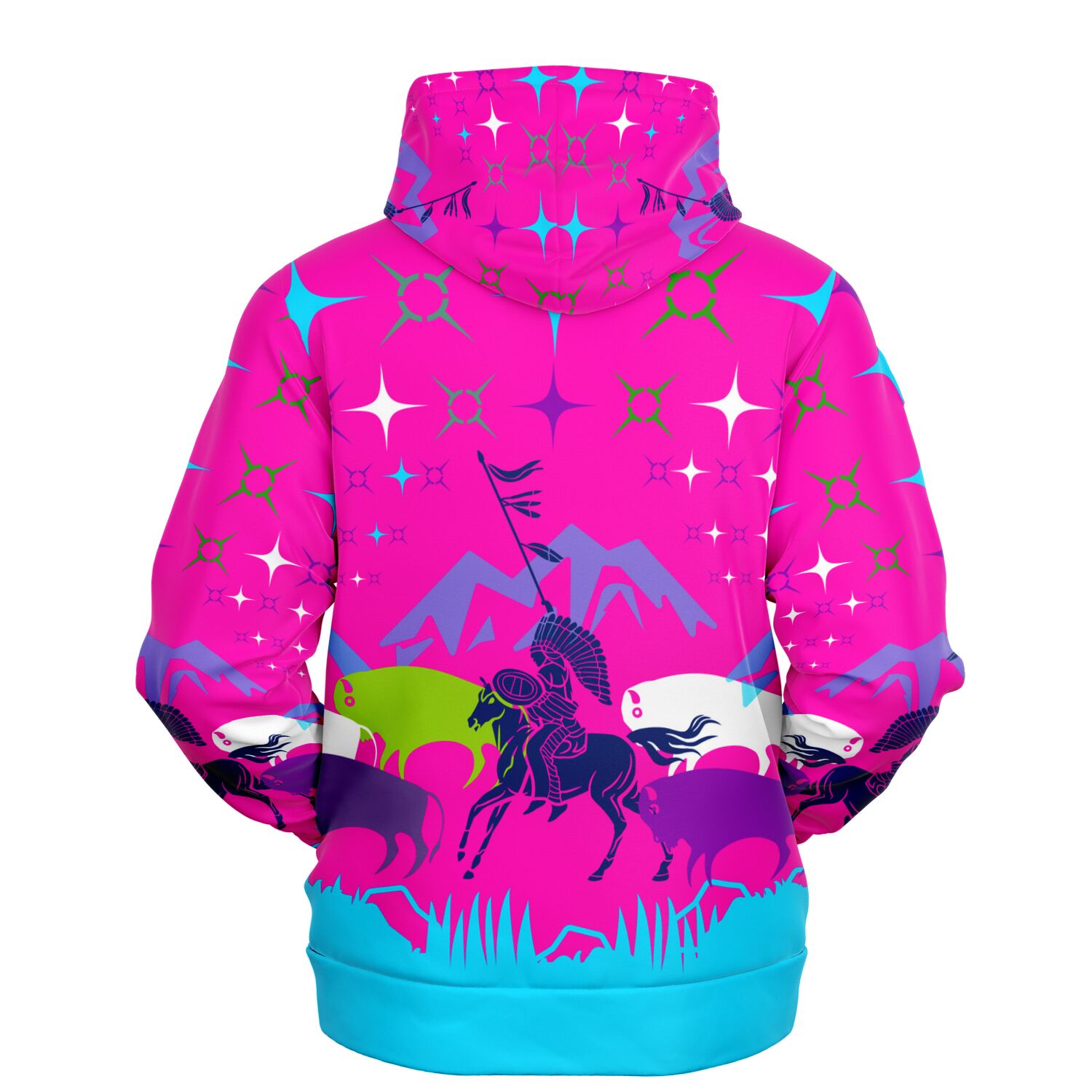 $NiieihiiNookei Athletic Hoodie - AOP