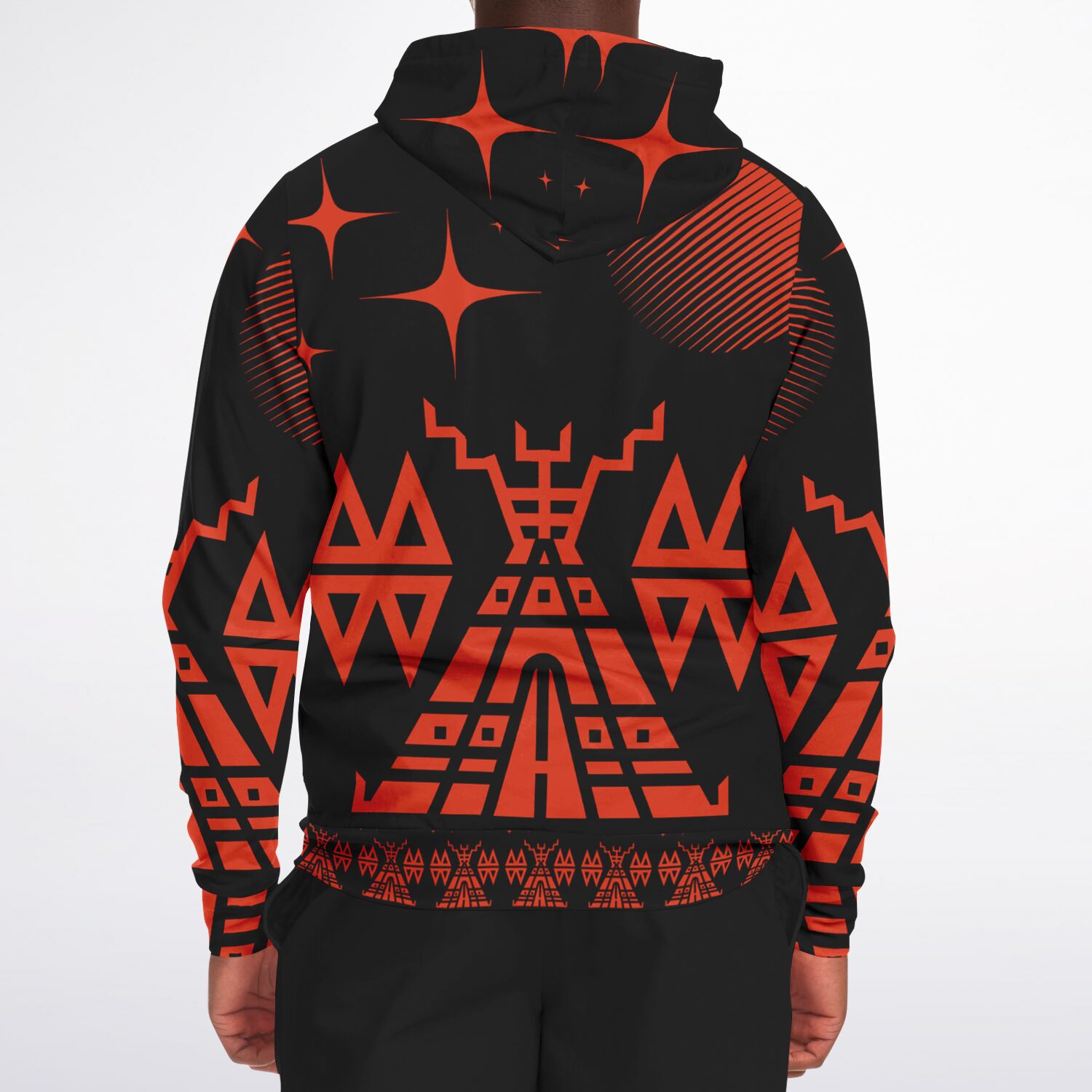 $NiieihiiNookei Fashion Zip-Up Hoodie - AOP