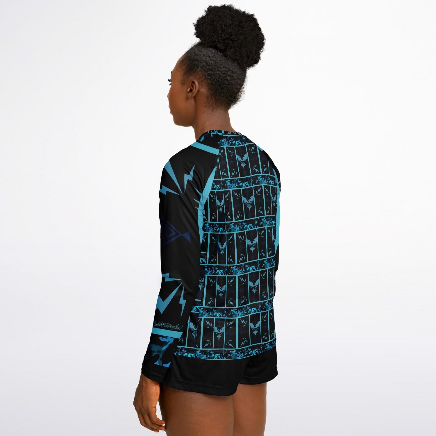 $NiieihiiNookei Women's Long Sleeve Performance Shirt - AOP
