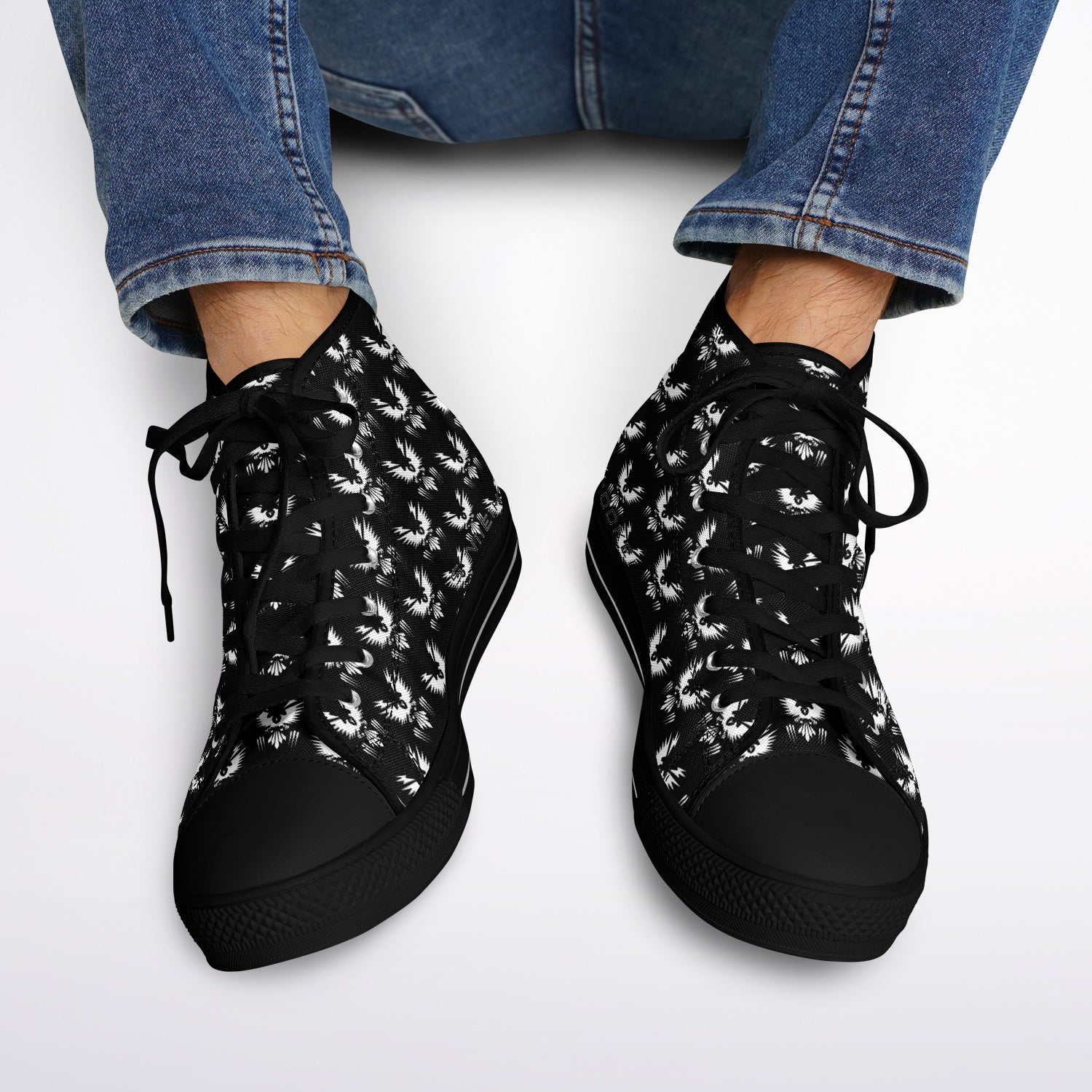 $NiieihiiNookei Urban Peak High Top Shoes - AOP