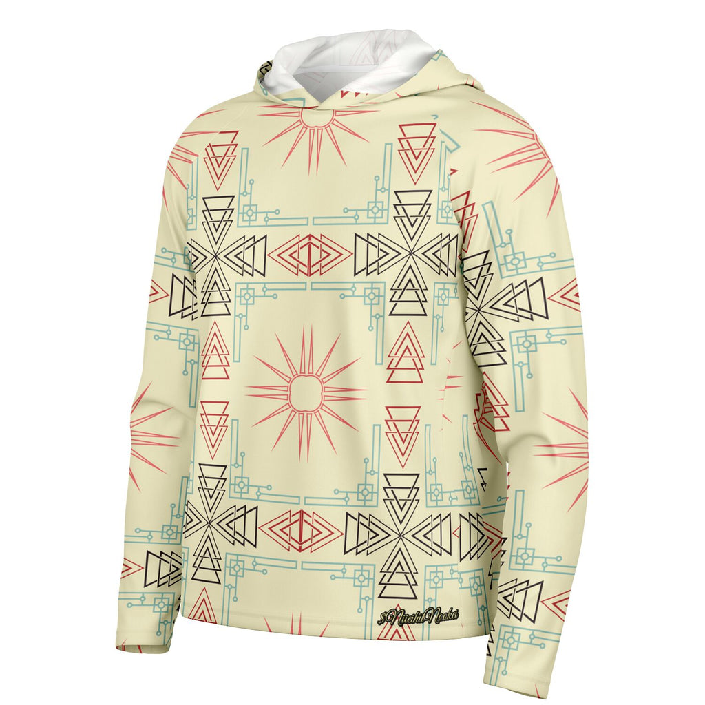 $NiieihiiNookei Hooded Performance Shirt - AOP
