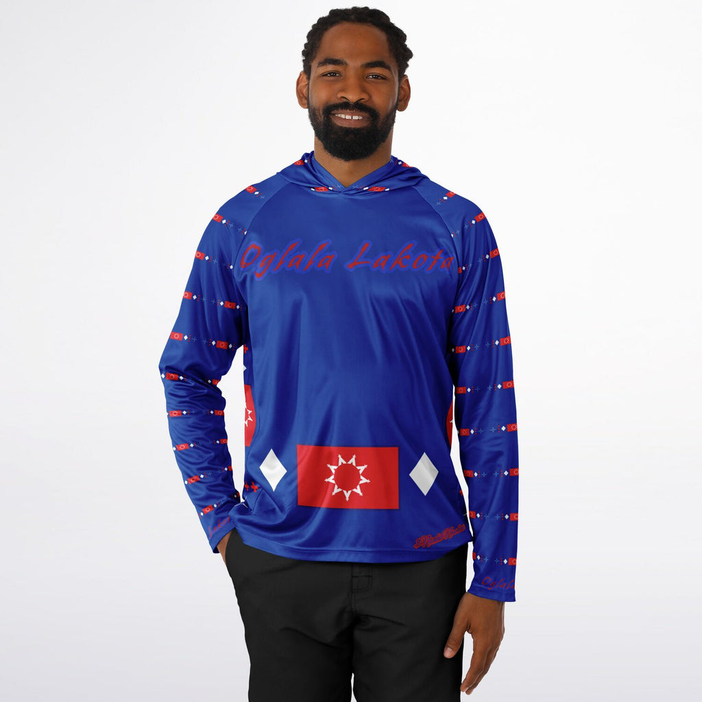 Oglala Sioux Tribe Logo Performance Hoodie - AOP
