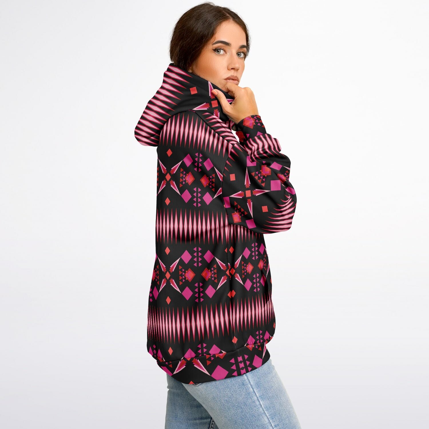 $NiieihiiNookei Heavyweight Oversized Hoodie - AOP