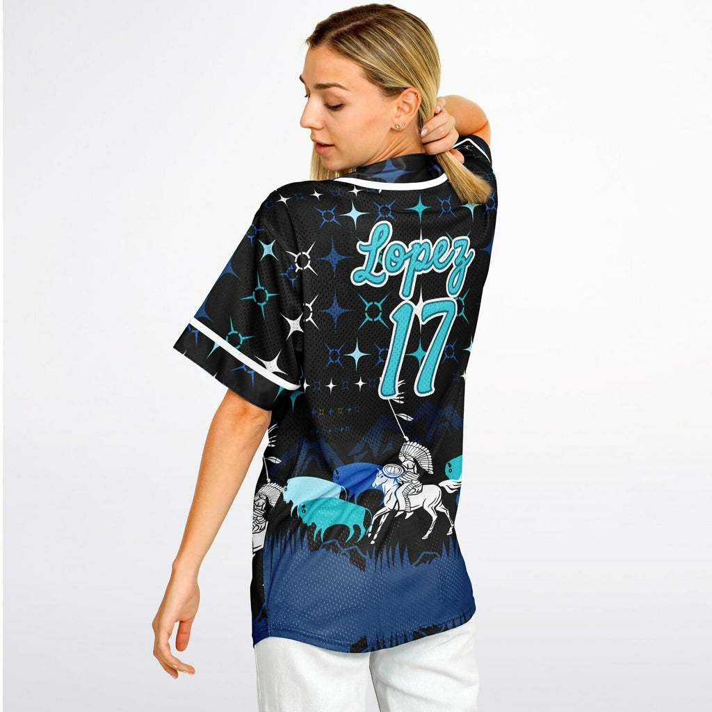 #17 Lopez Premium Baseball Jersey - AOP copy