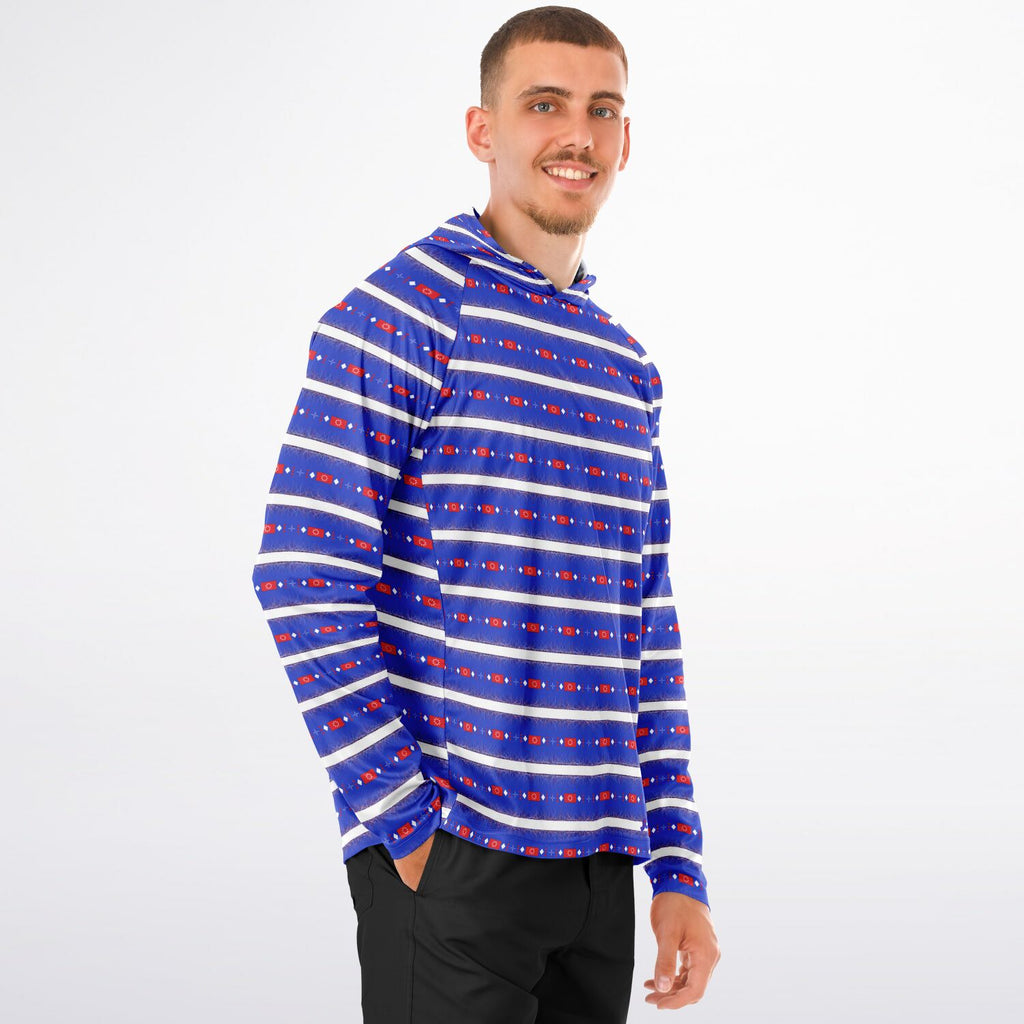 Oglala Sioux Tribe Hooded Performance Shirt - AOP