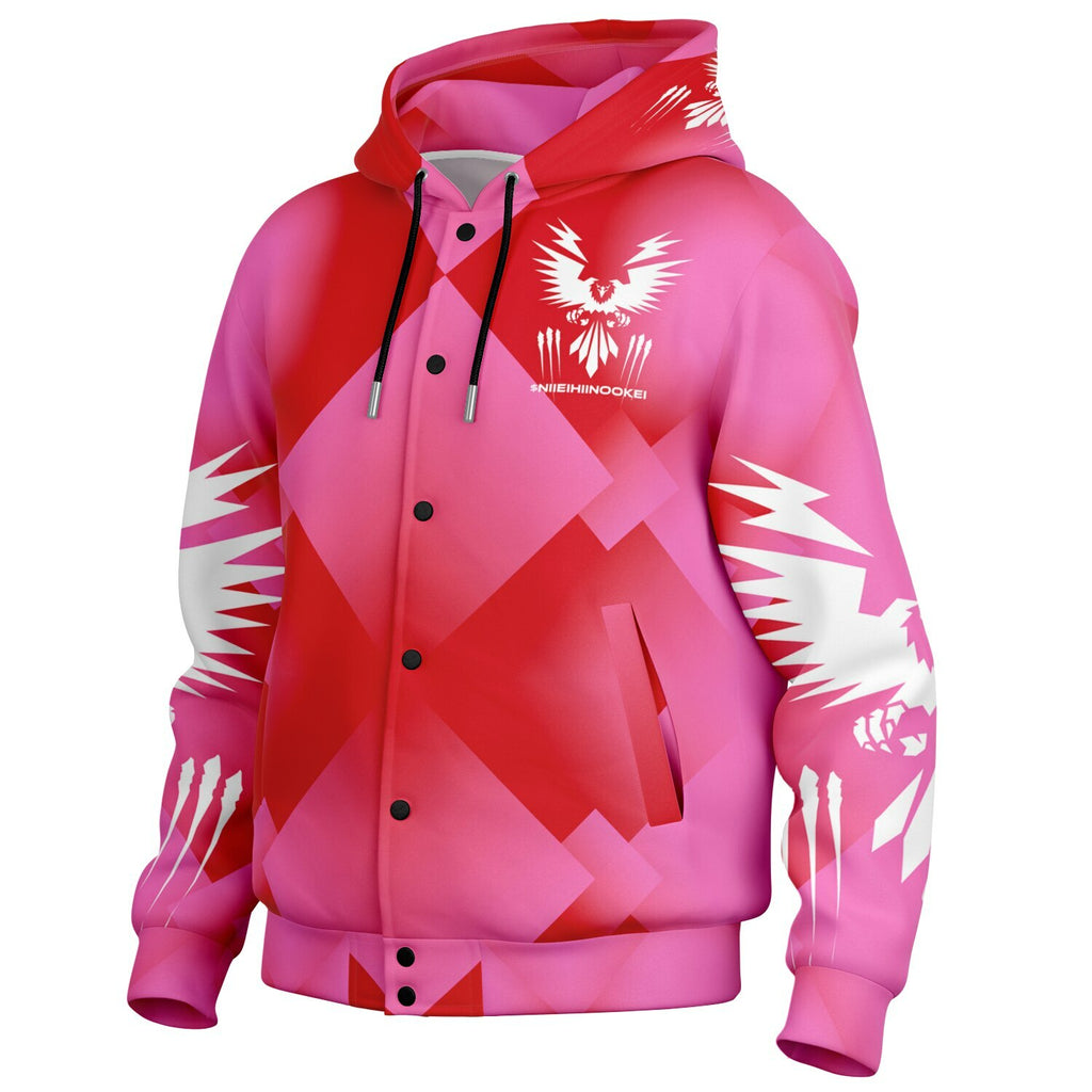 $NiieihiiNookei Hooded Jacket - AOP