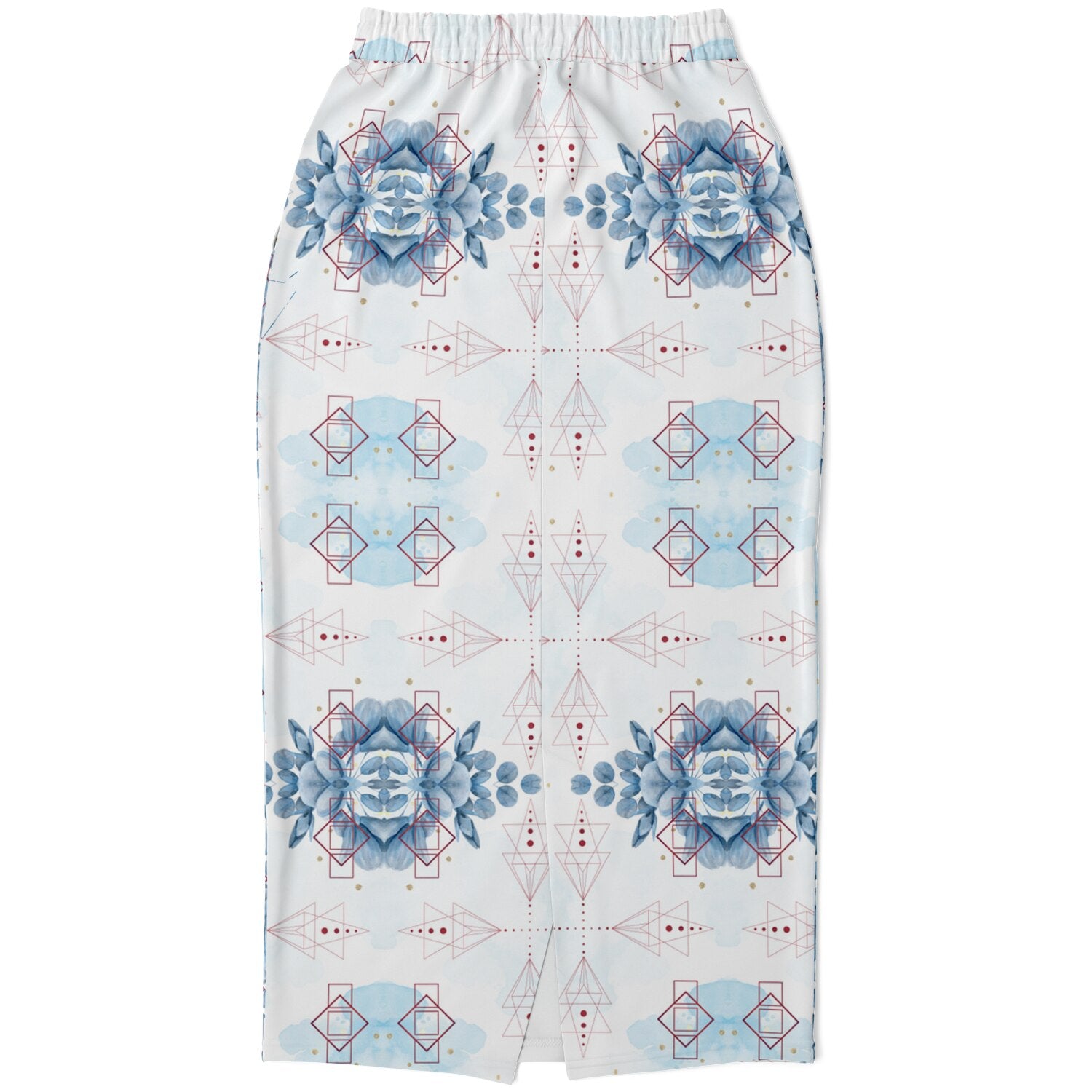 $NiieihiiNookei Athletic Long Pocket Skirt - AOP