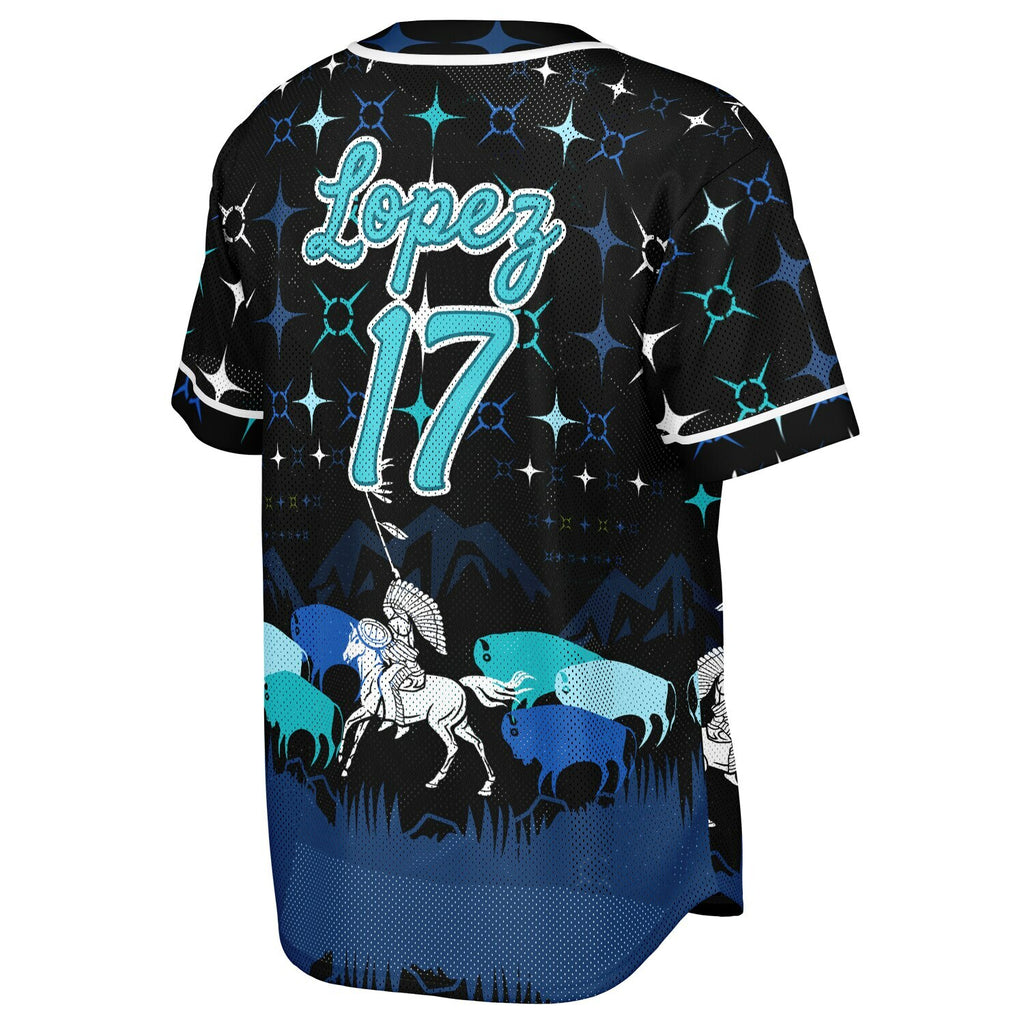 #17 Lopez Premium Baseball Jersey - AOP copy