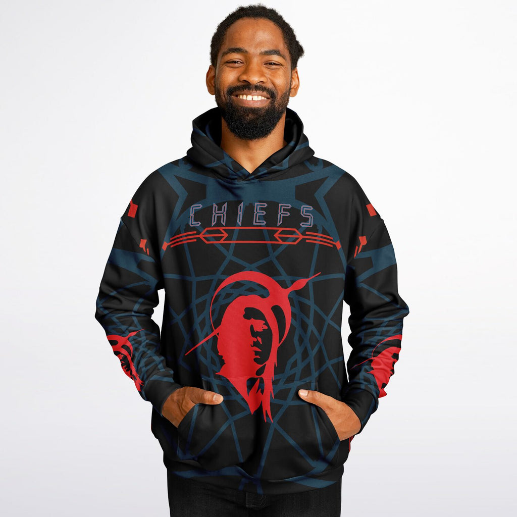 $NiieihiiNookei Heavyweight Oversized Hoodie - AOP