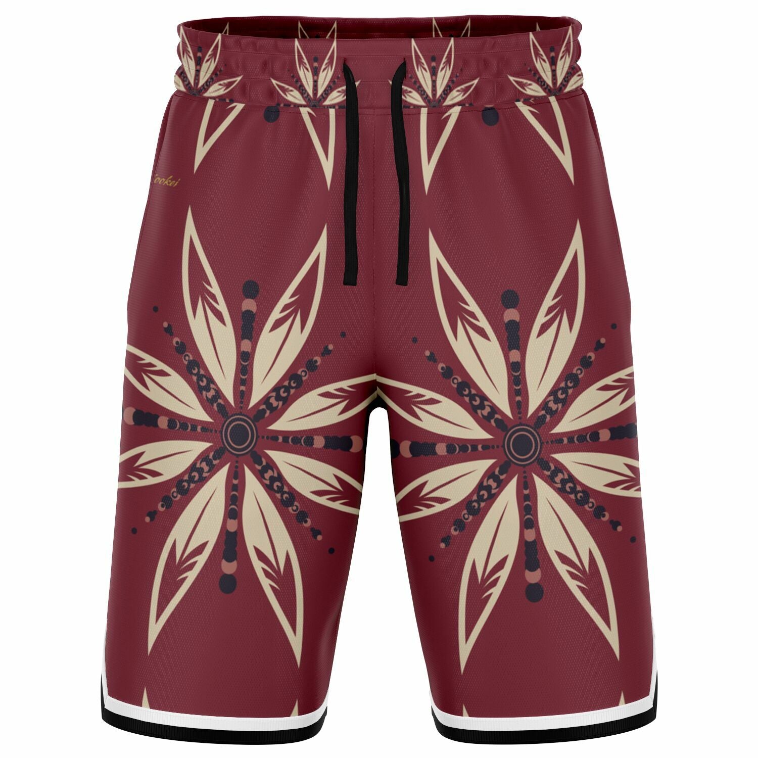 $NiieihiiNookei Basketball Short Rib - AOP