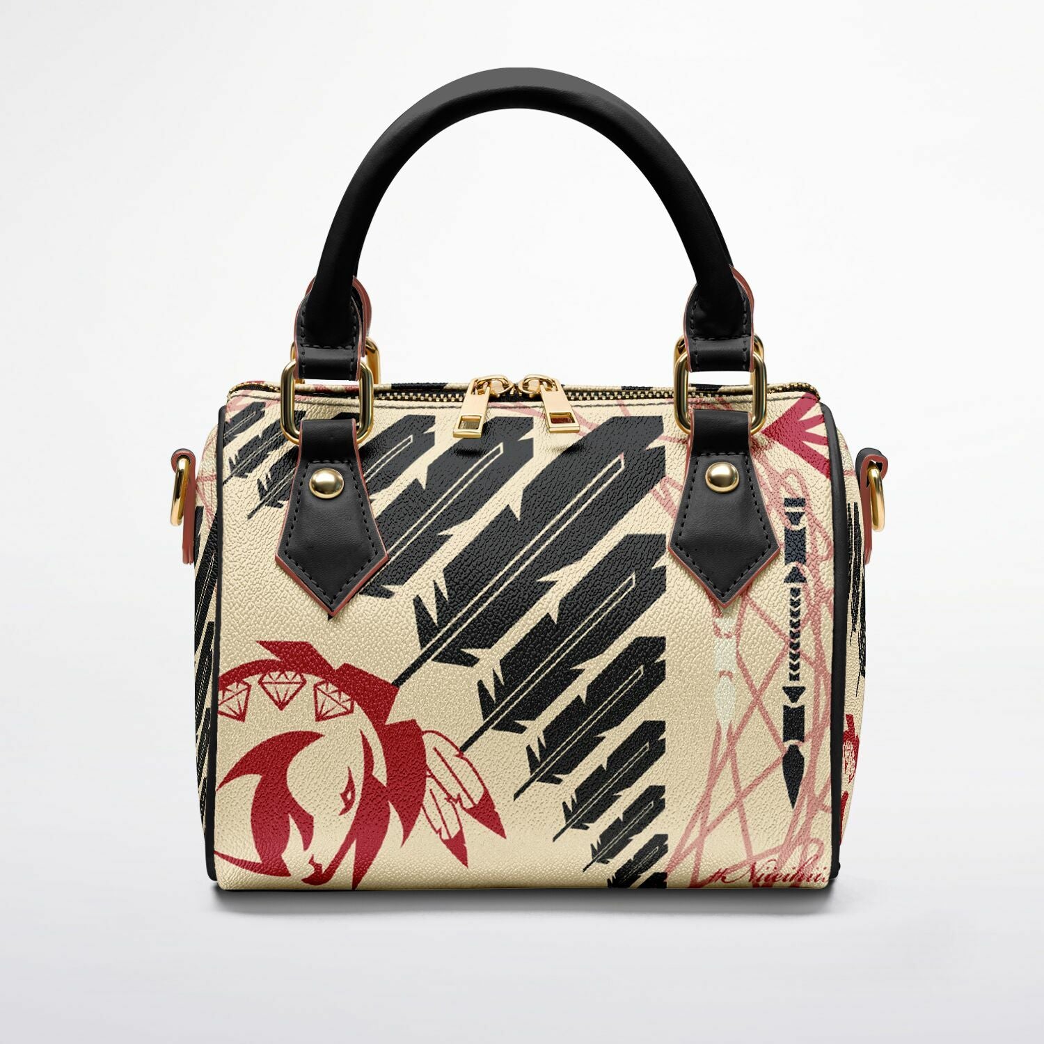 $NiieihiiNookei Crossbody Handbag - AOP