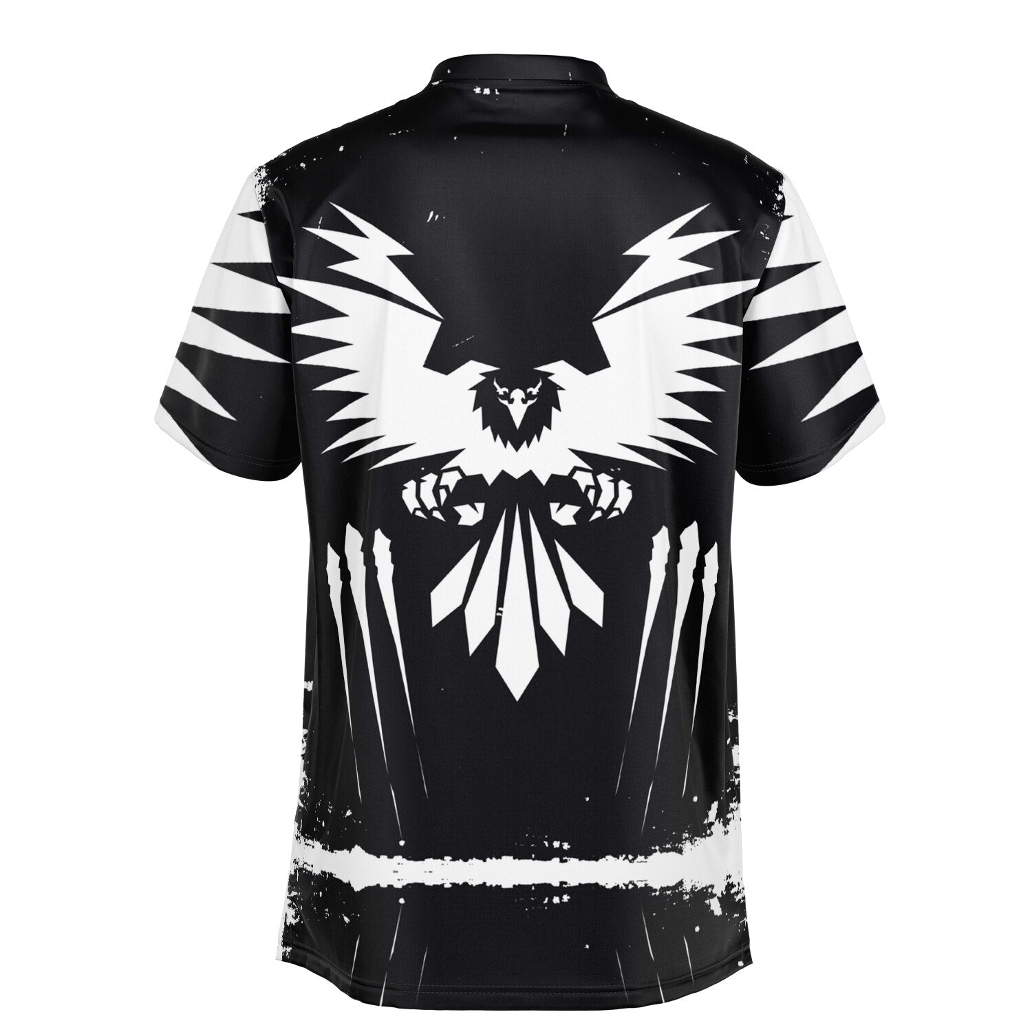 $NiieihiiNookei Blade Collar Polo Shirt - AOP
