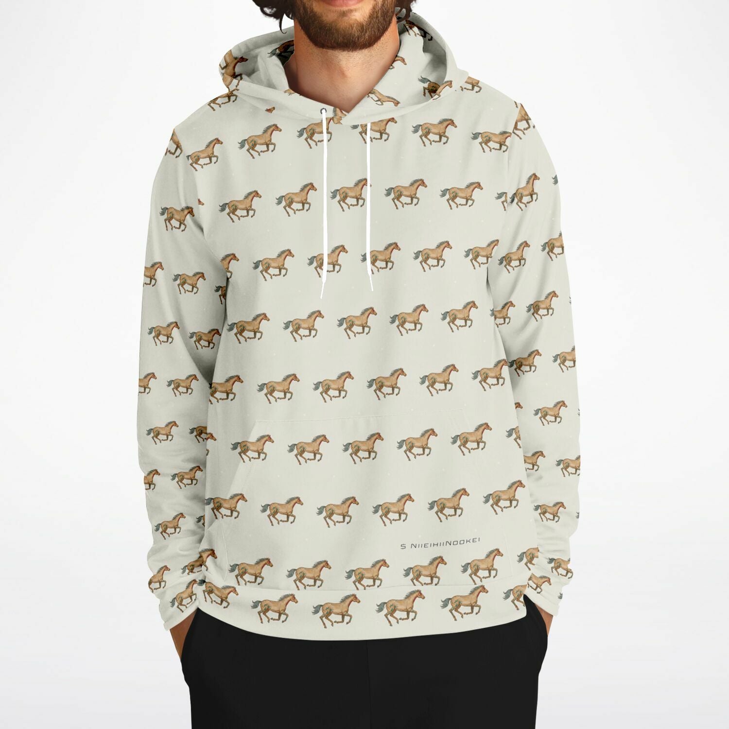 $NiieihiiNookei Athletic Hoodie - AOP