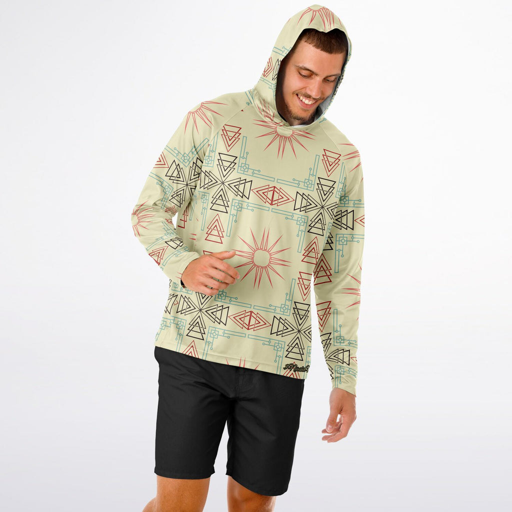 $NiieihiiNookei Hooded Performance Shirt - AOP