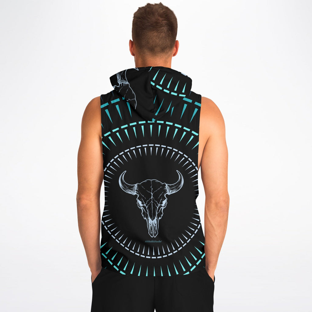 $NiieihiiNookei Athletic Sleeveless Hoodie - AOP