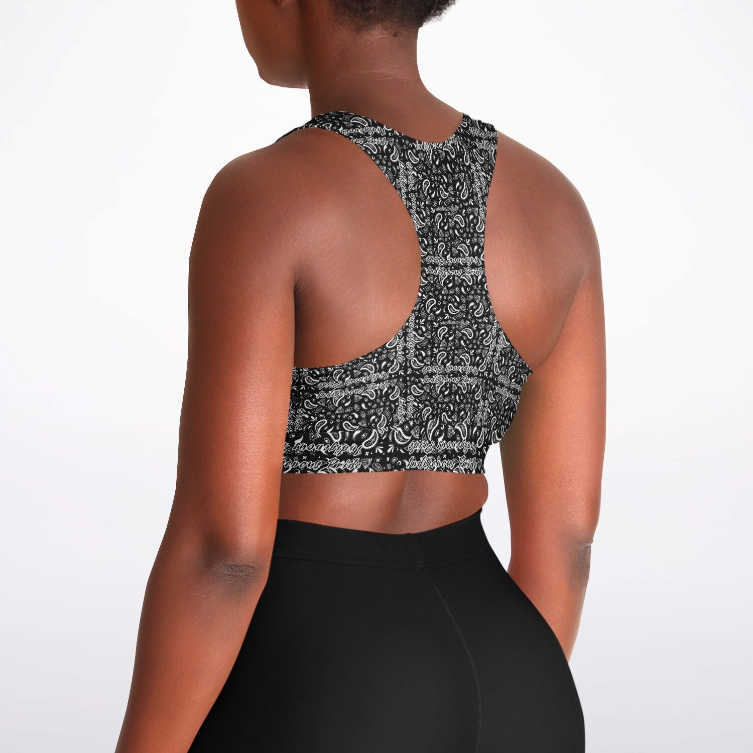 $NiieihiiNookei Padded Sports Bra - AOP