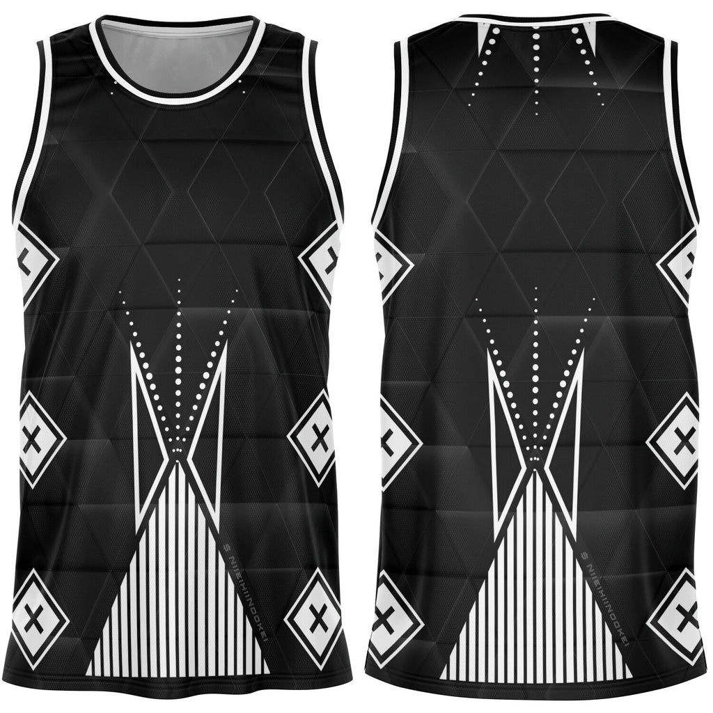 $NiieihiiNookei Basketball Jersey Rib - AOP