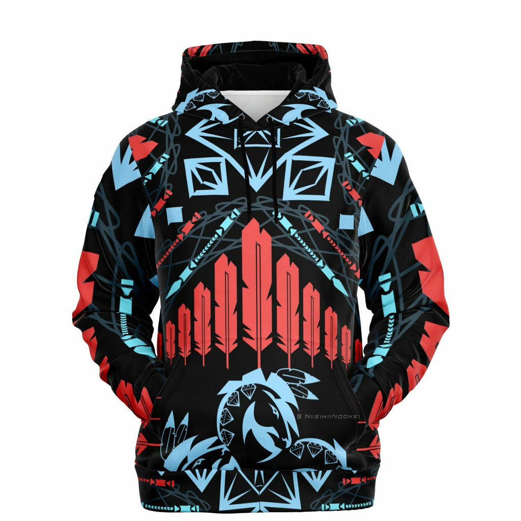 $NiieihiiNookei Athletic Hoodie - AOP