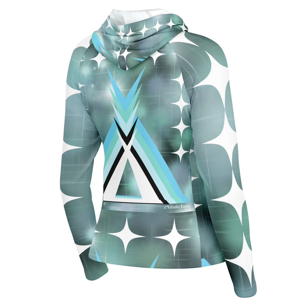 $NiieihiiNookei Hooded Performance Shirt - AOP