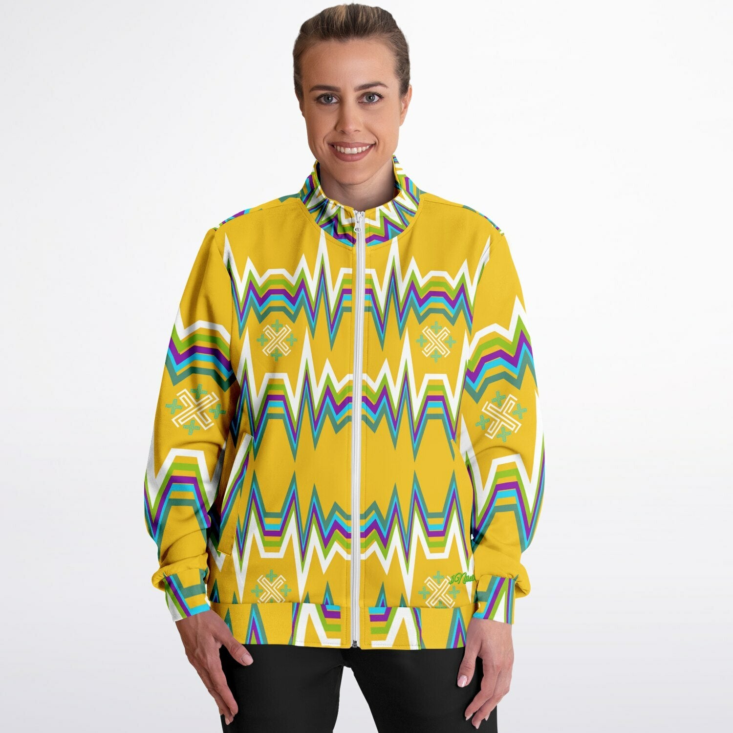 $NiieihiiNookei Track Jacket - AOP