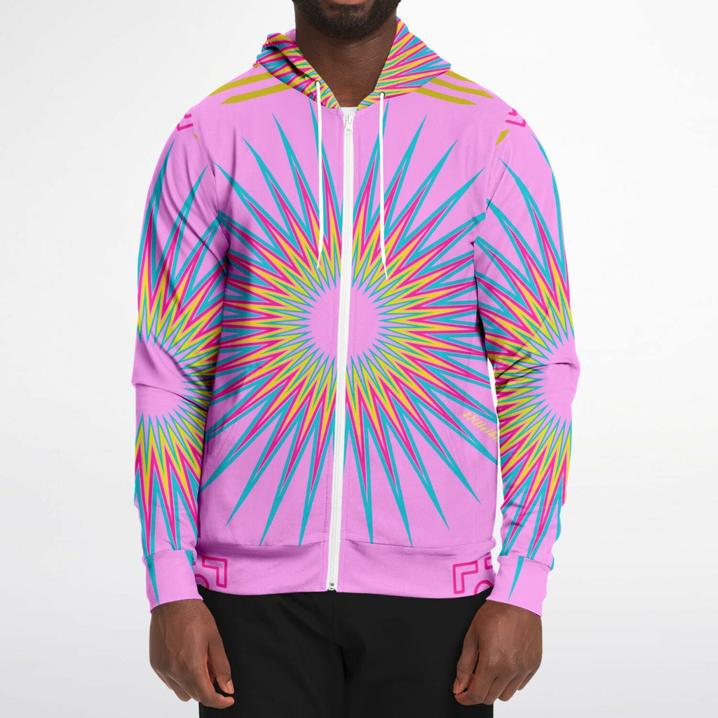 $NiieihiiNookei Fashion Zip-Up Hoodie - AOP