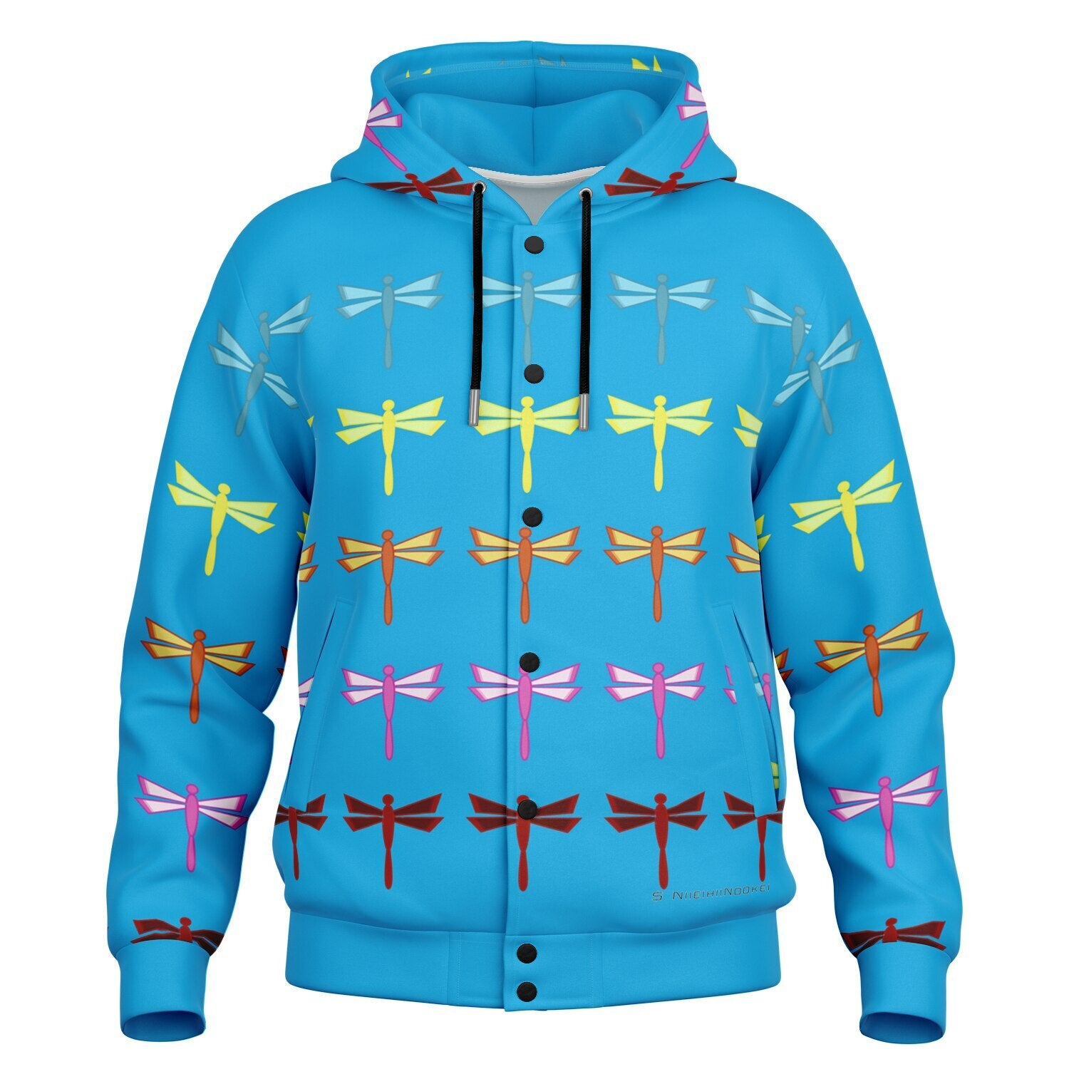 $NiieihiiNookei Hooded Jacket - AOP