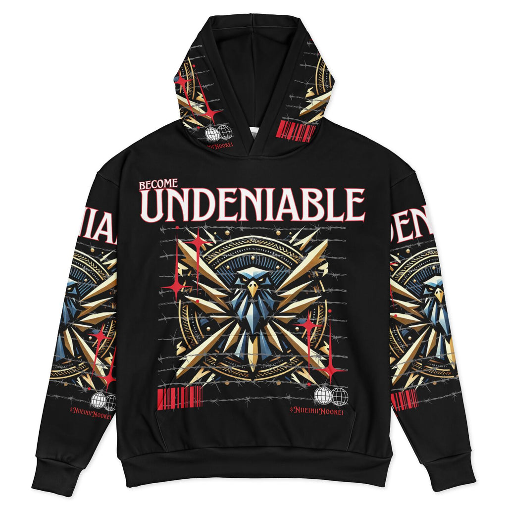$NiieihiiNookei Heavyweight Oversized Hoodie - AOP