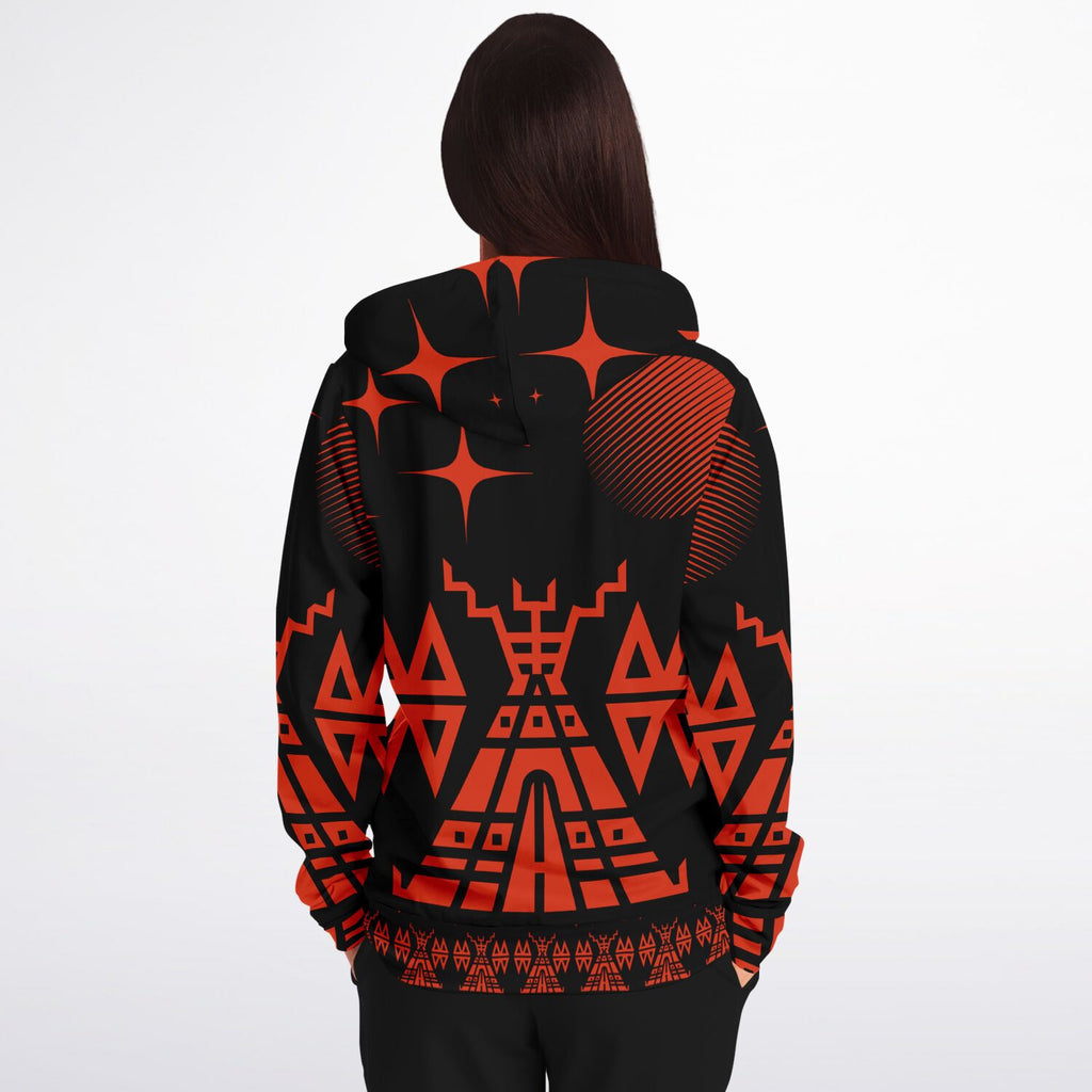 $NiieihiiNookei Fashion Zip-Up Hoodie - AOP