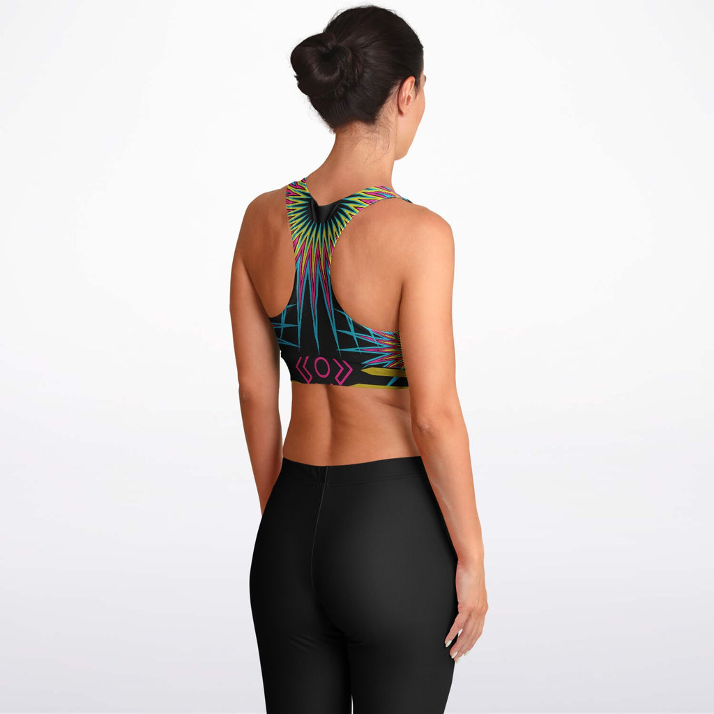 $NiieihiiNookei Padded Sports Bra - AOP
