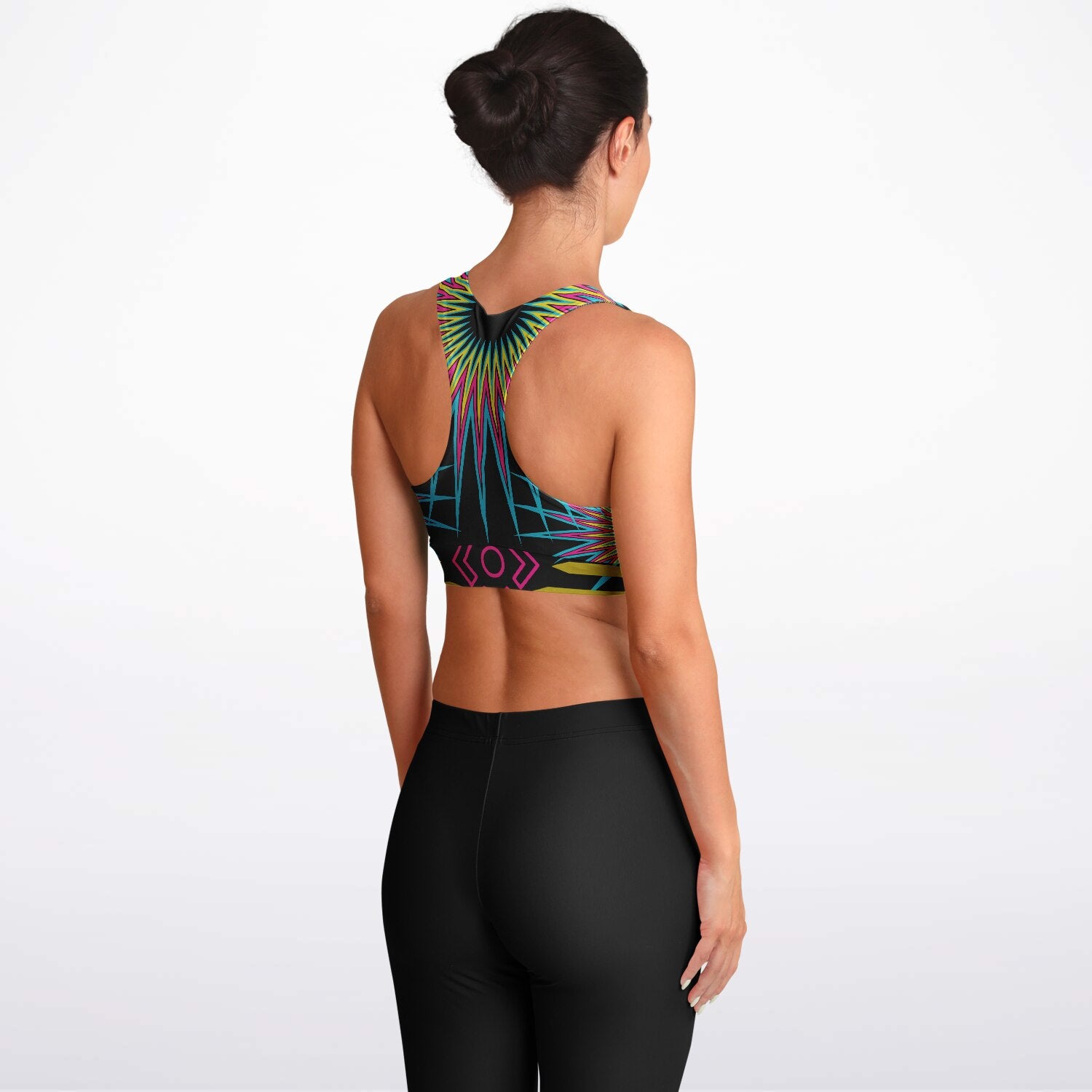 $NiieihiiNookei Padded Sports Bra - AOP