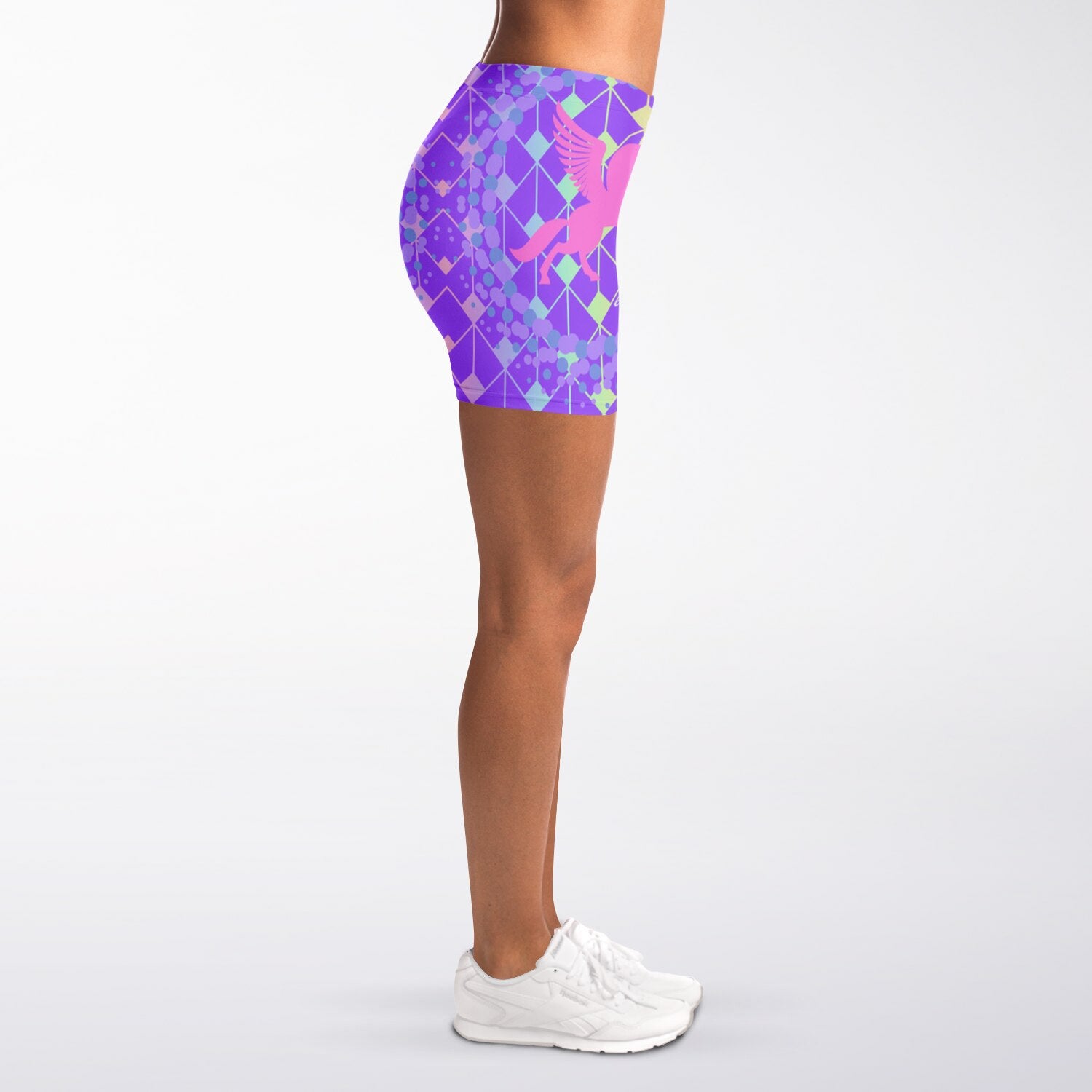 Design by Elliana Legging Shorts - AOP