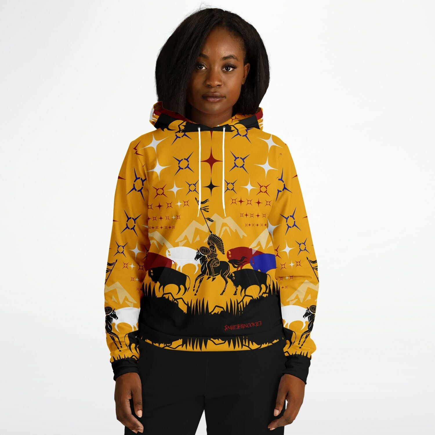 $NiieihiiNookei Athletic Hoodie - AOP