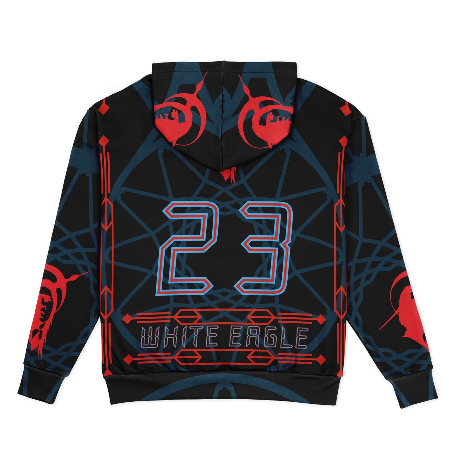 $NiieihiiNookei Heavyweight Oversized Hoodie - AOP